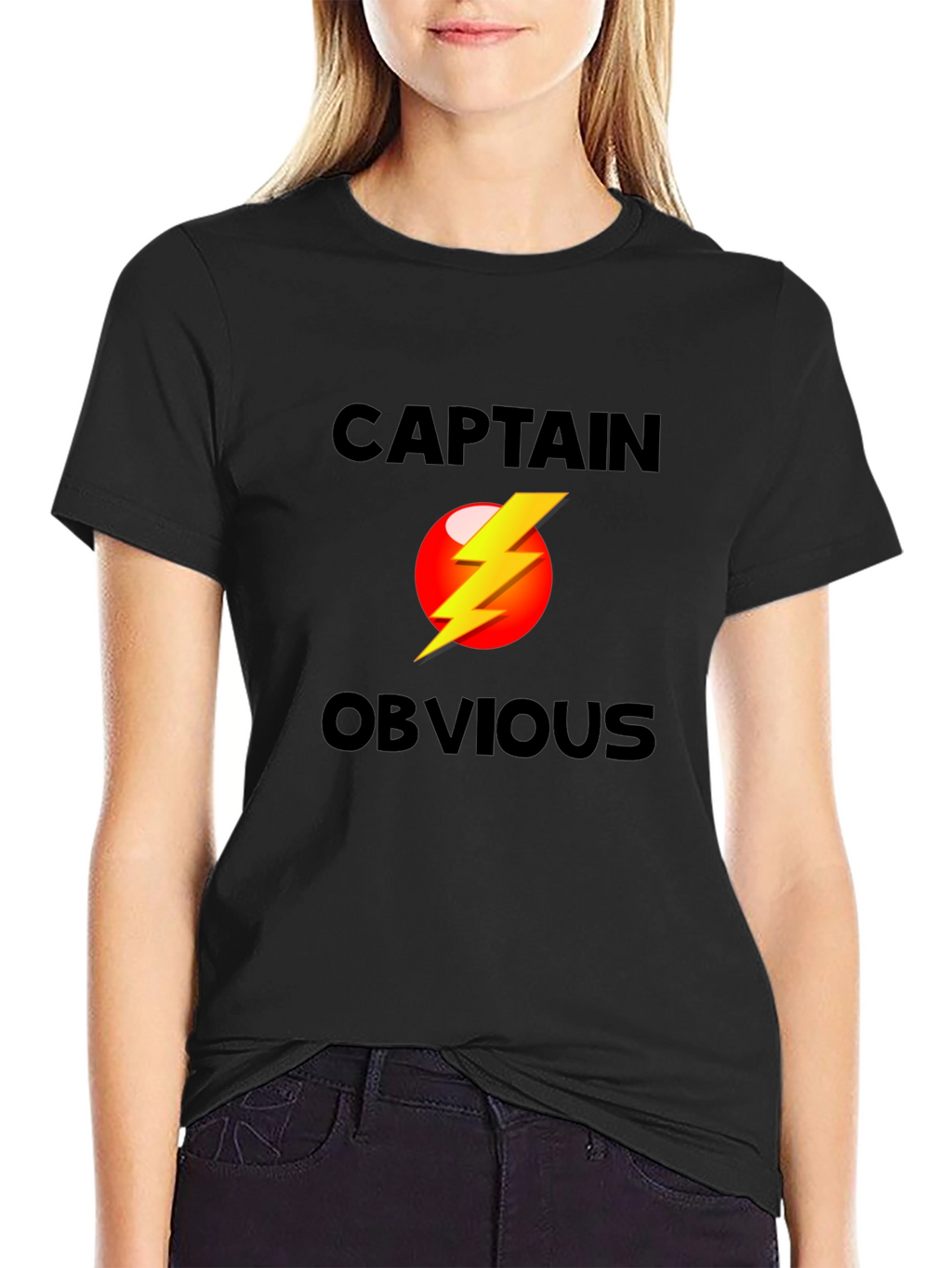Captain Obvious T-Shirt - Funny Graphic Tee