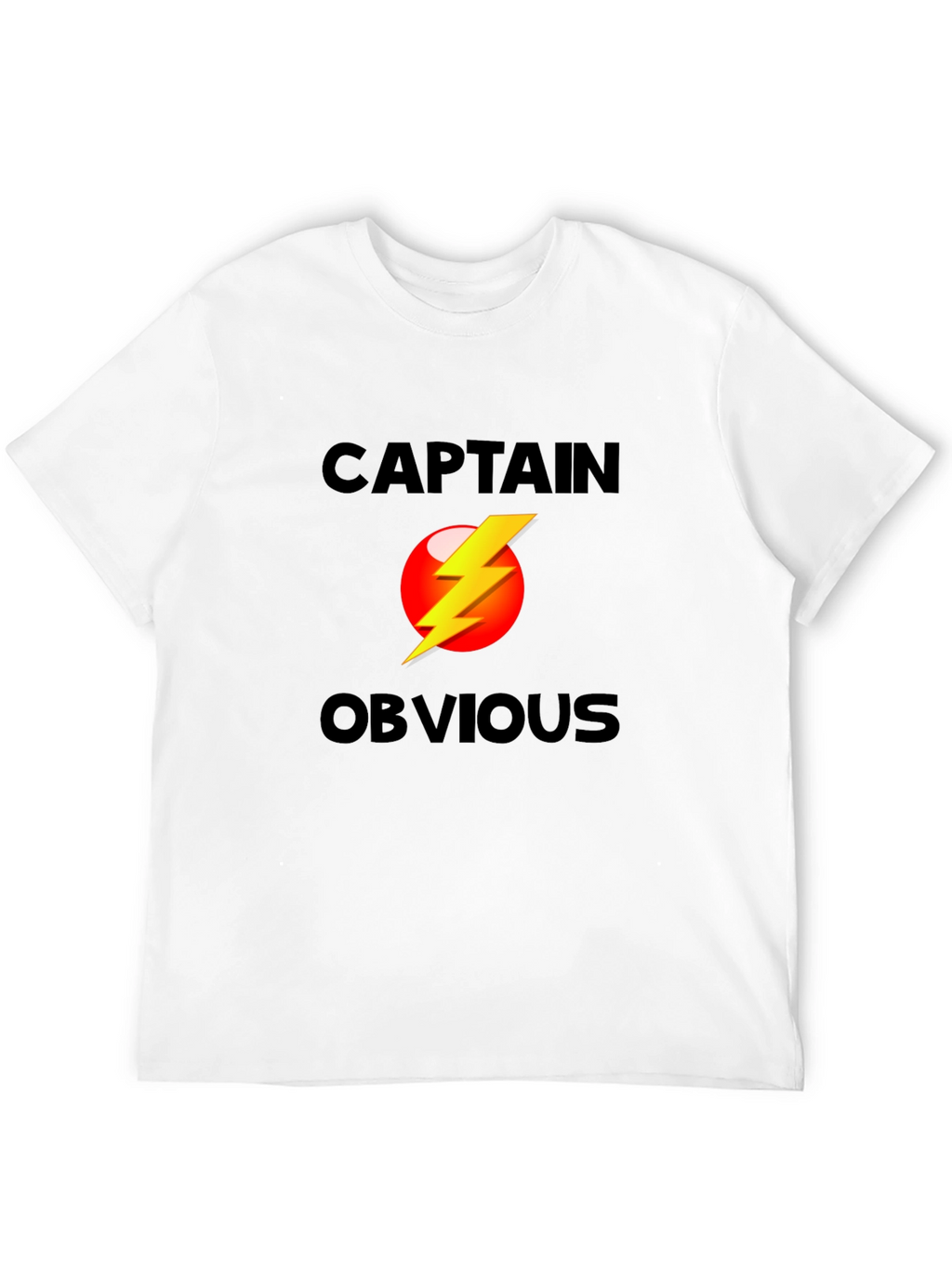Captain Obvious T-Shirt - Funny Graphic Tee
