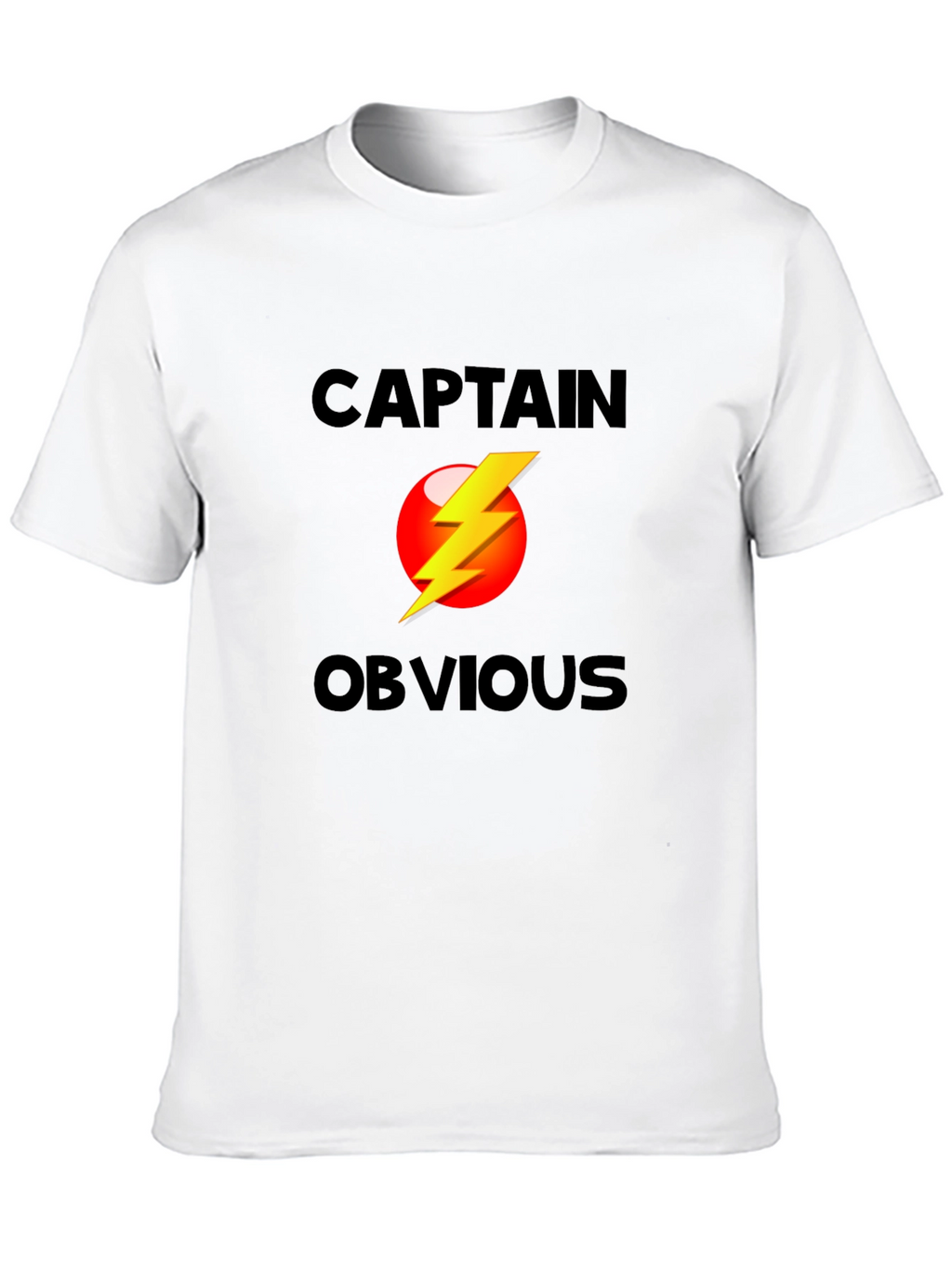 Captain Obvious T-Shirt - Funny Graphic Tee