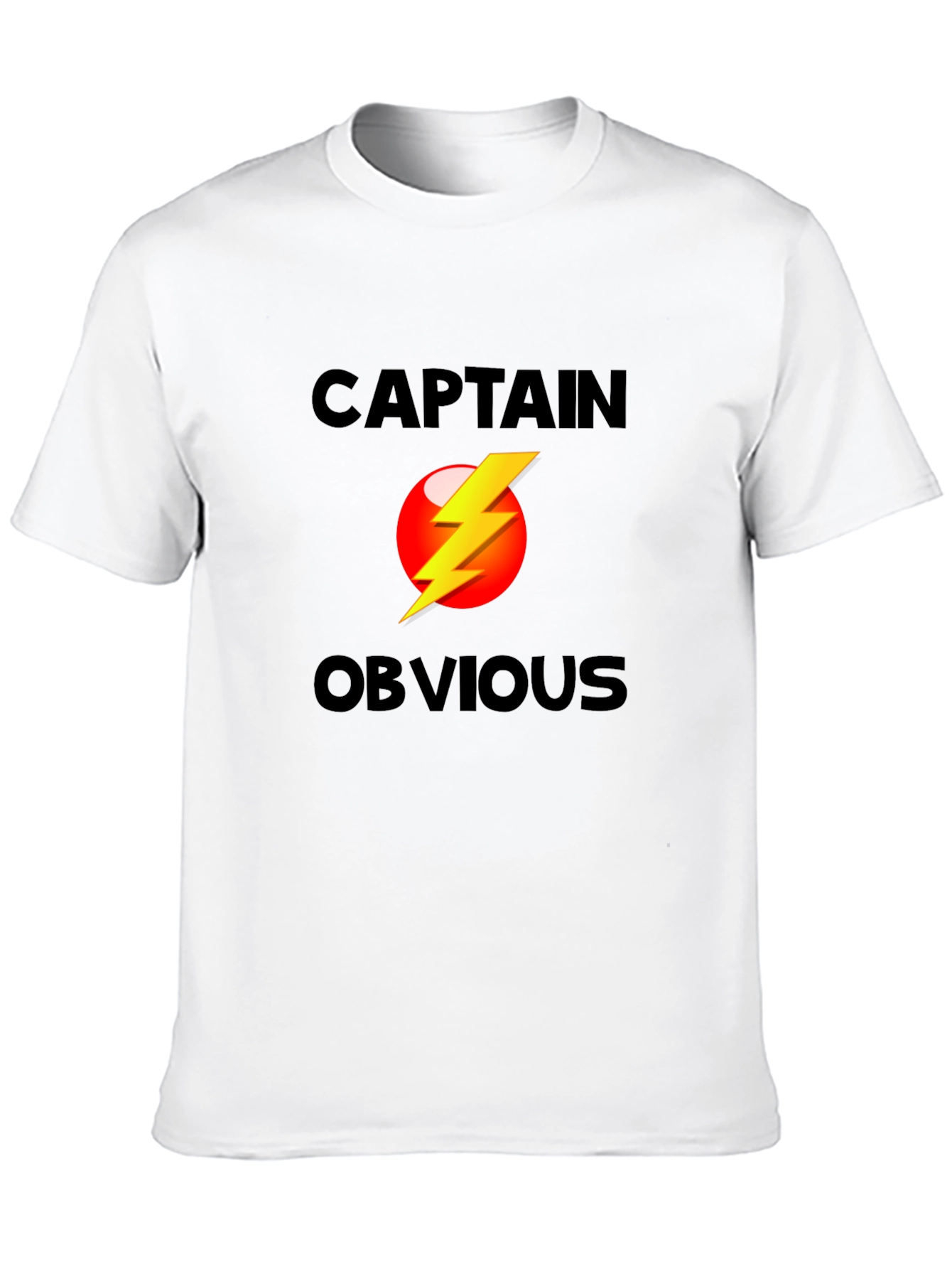 Captain Obvious T-Shirt - Funny Graphic Tee