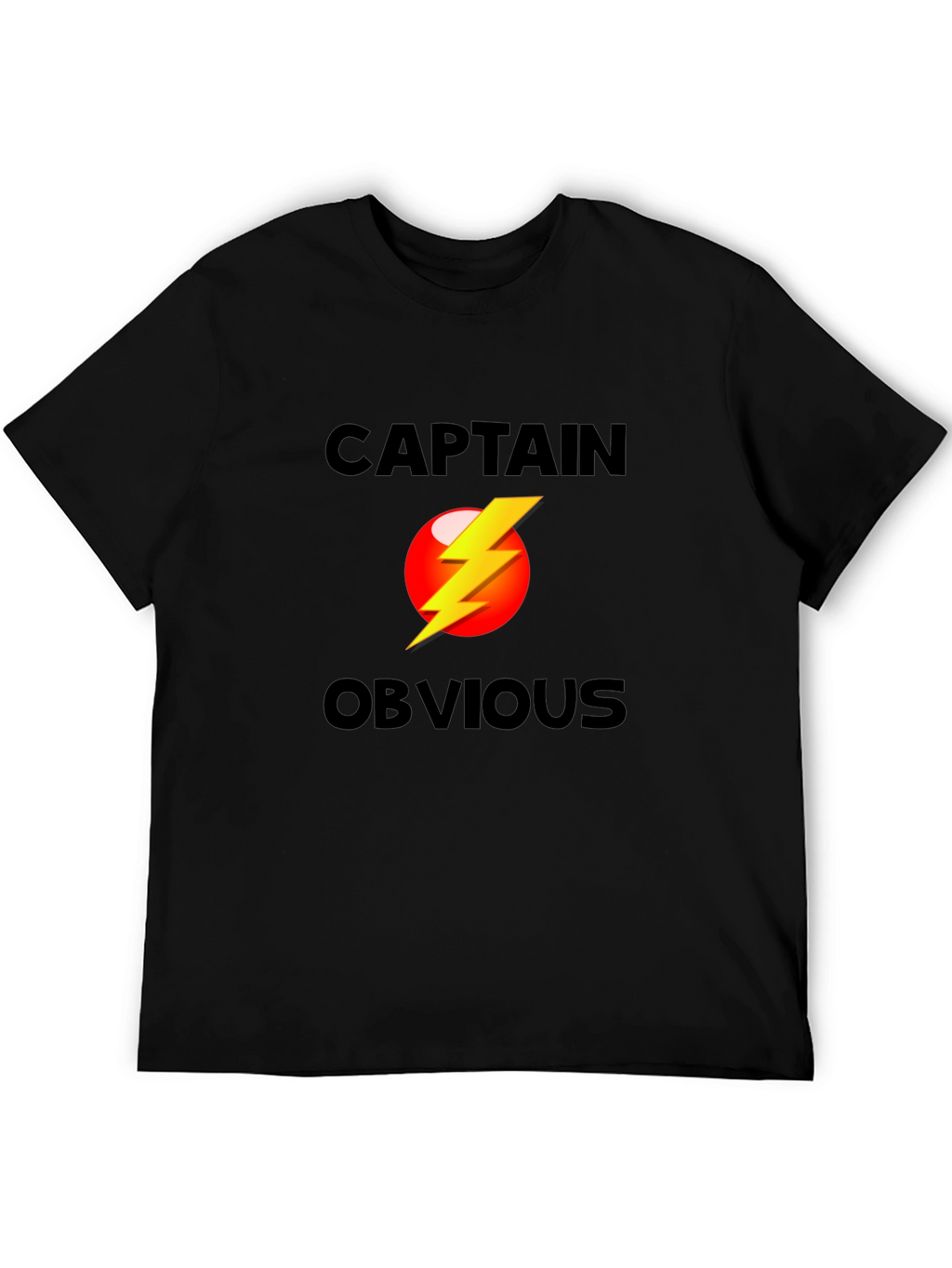 Captain Obvious T-Shirt - Funny Graphic Tee