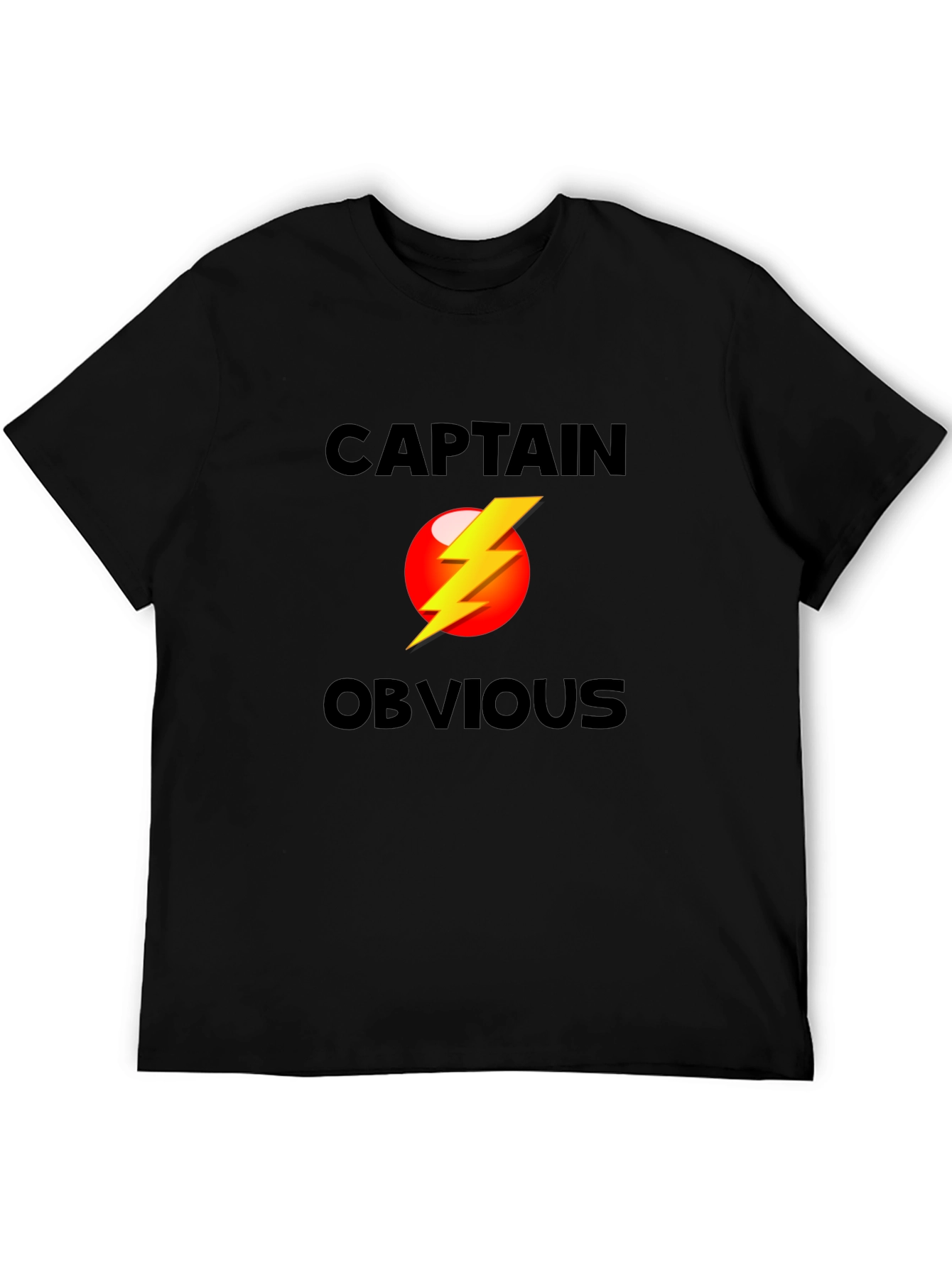 Captain Obvious T-Shirt - Funny Graphic Tee