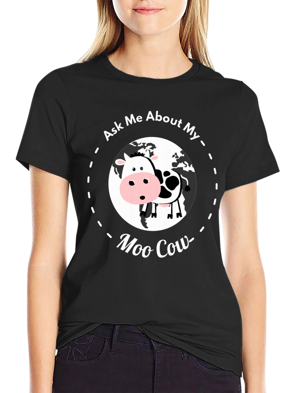Ask Me About My Moo Cow T-Shirt