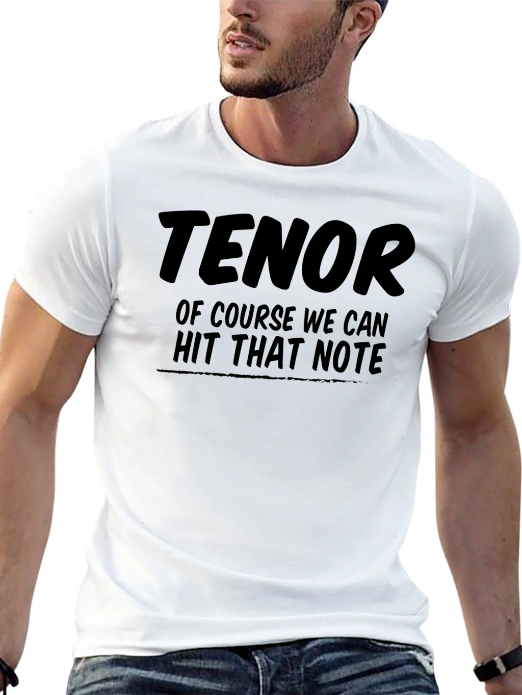 Tenor Hit That Note Graphic T-Shirt
