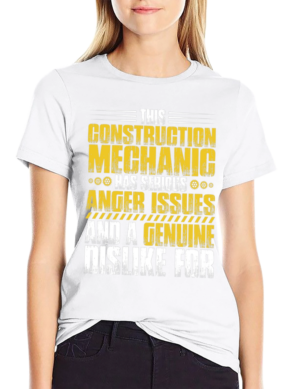 Construction Mechanic Anger Issues T-Shirt