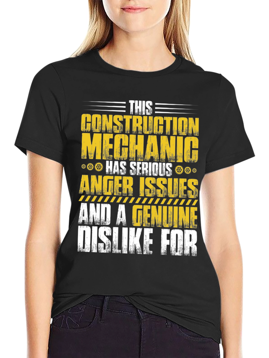 Construction Mechanic Anger Issues T-Shirt