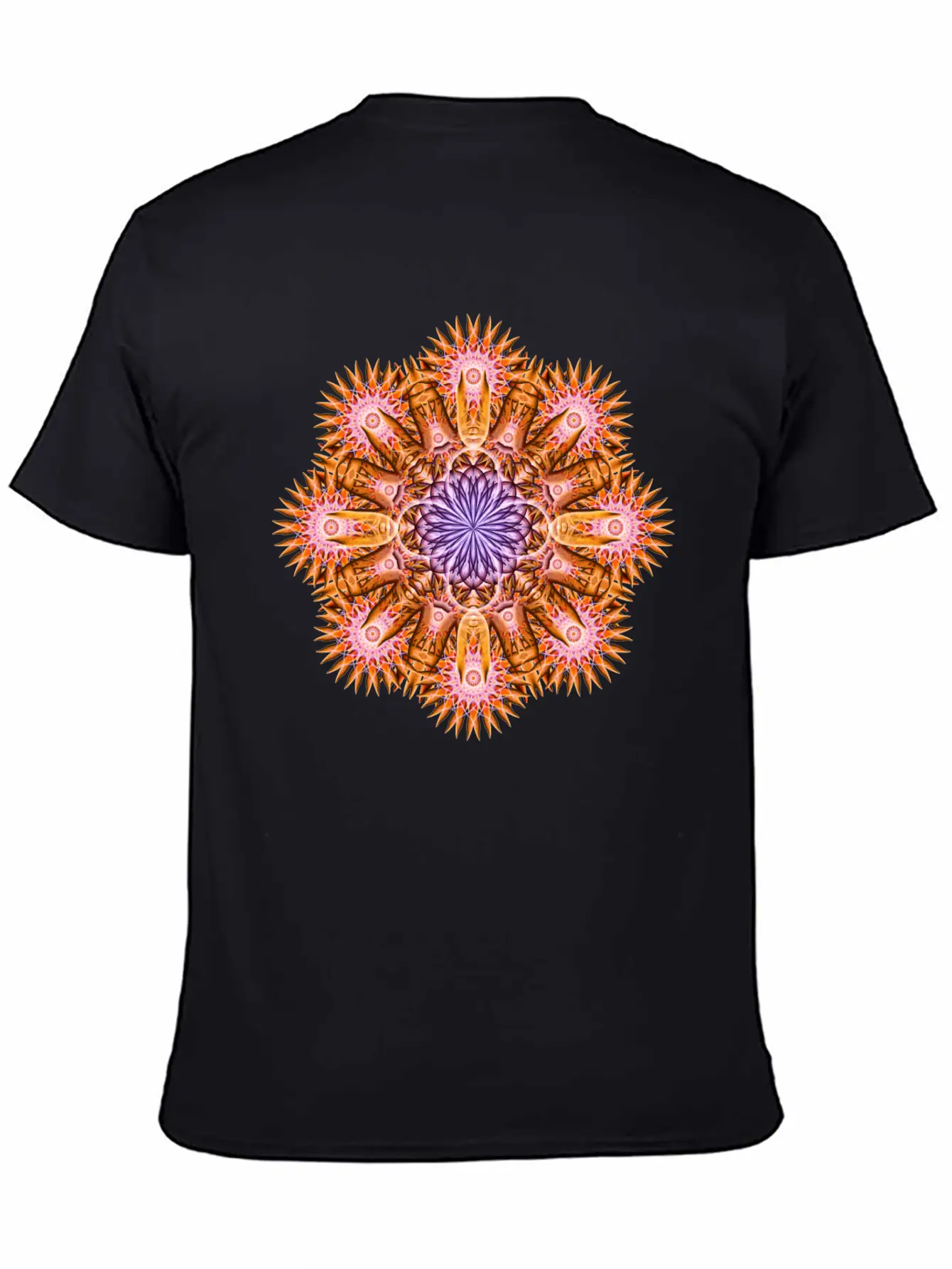 Nucleus Mandala Timeless Short Sleeve Tee – Comfy And Minimalist Design