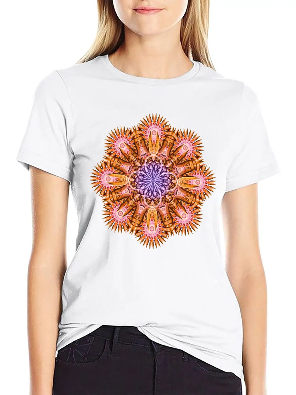 Nucleus Mandala Timeless Short Sleeve Tee – Comfy And Minimalist Design