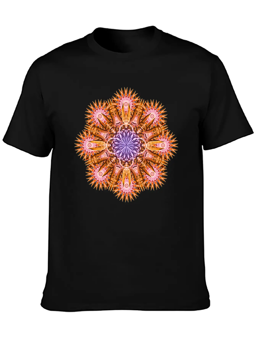 Nucleus Mandala Timeless Short Sleeve Tee – Comfy And Minimalist Design
