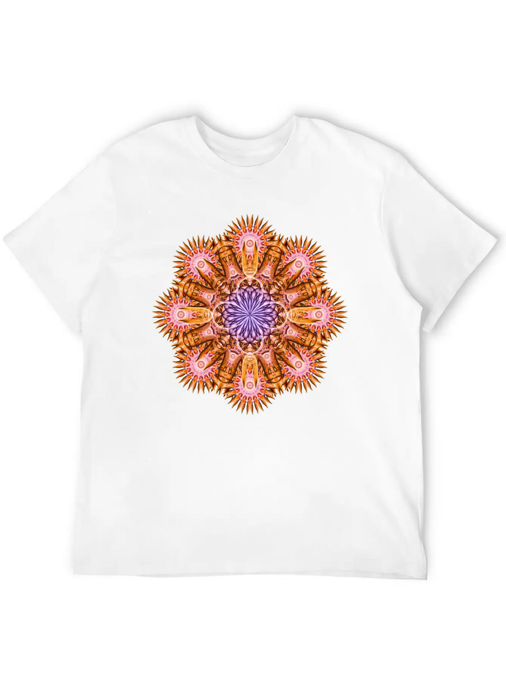 Nucleus Mandala Timeless Short Sleeve Tee – Comfy And Minimalist Design