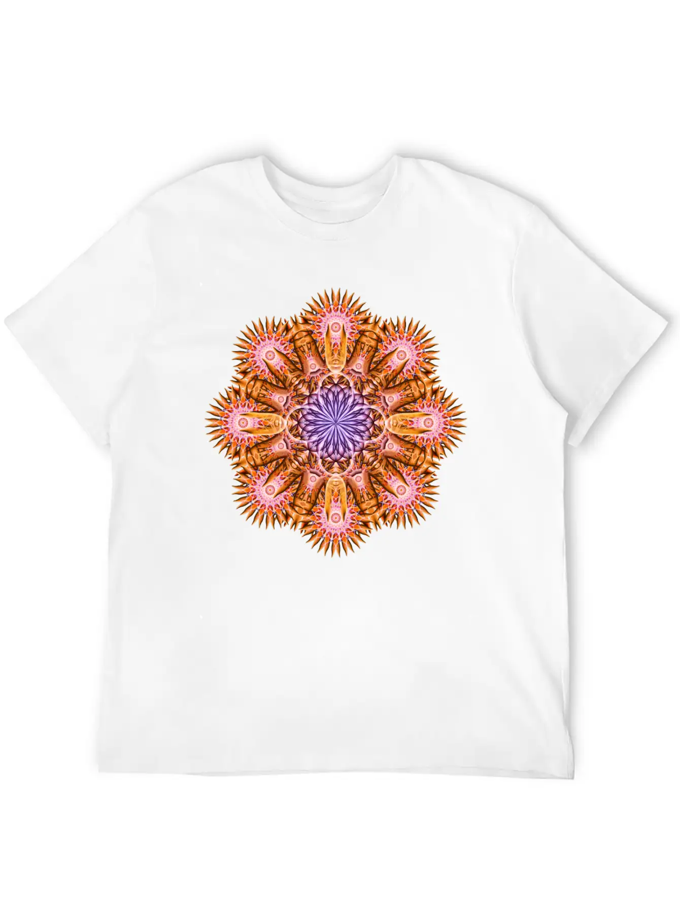 Nucleus Mandala Timeless Short Sleeve Tee – Comfy And Minimalist Design