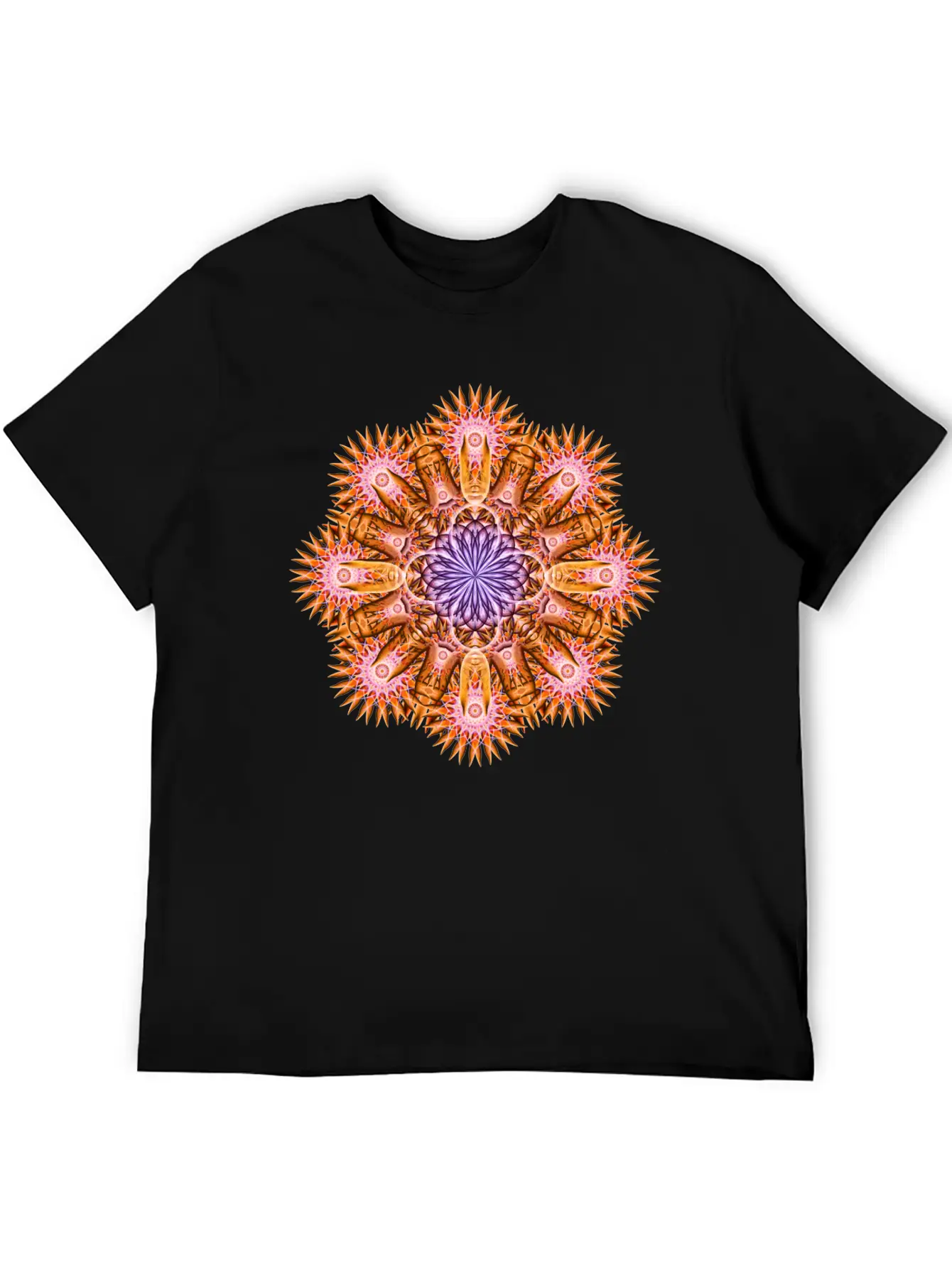 Nucleus Mandala Timeless Short Sleeve Tee – Comfy And Minimalist Design