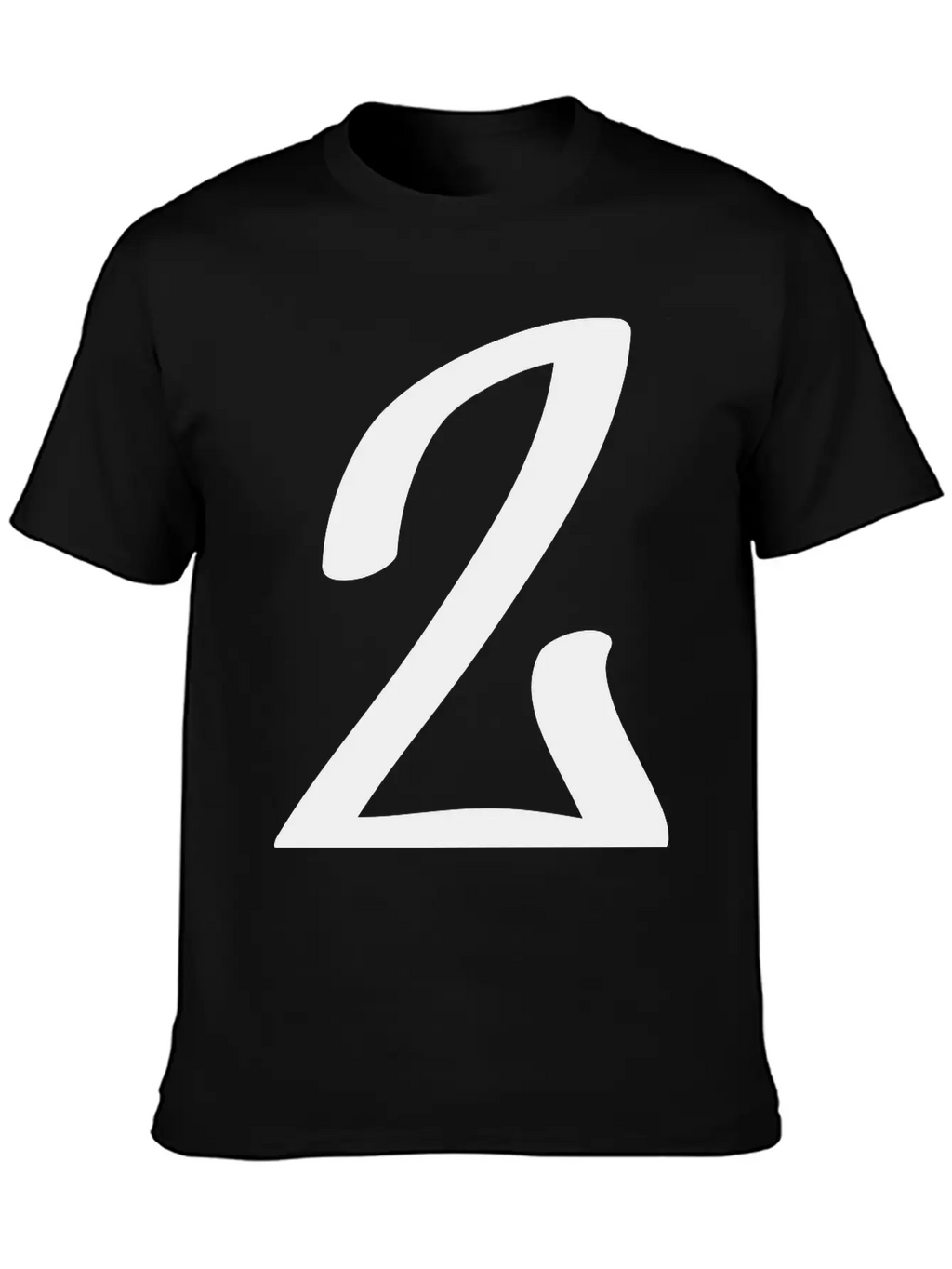 Number 2 Breathable Soft Cotton T-Shirt – Timeless Casual Look