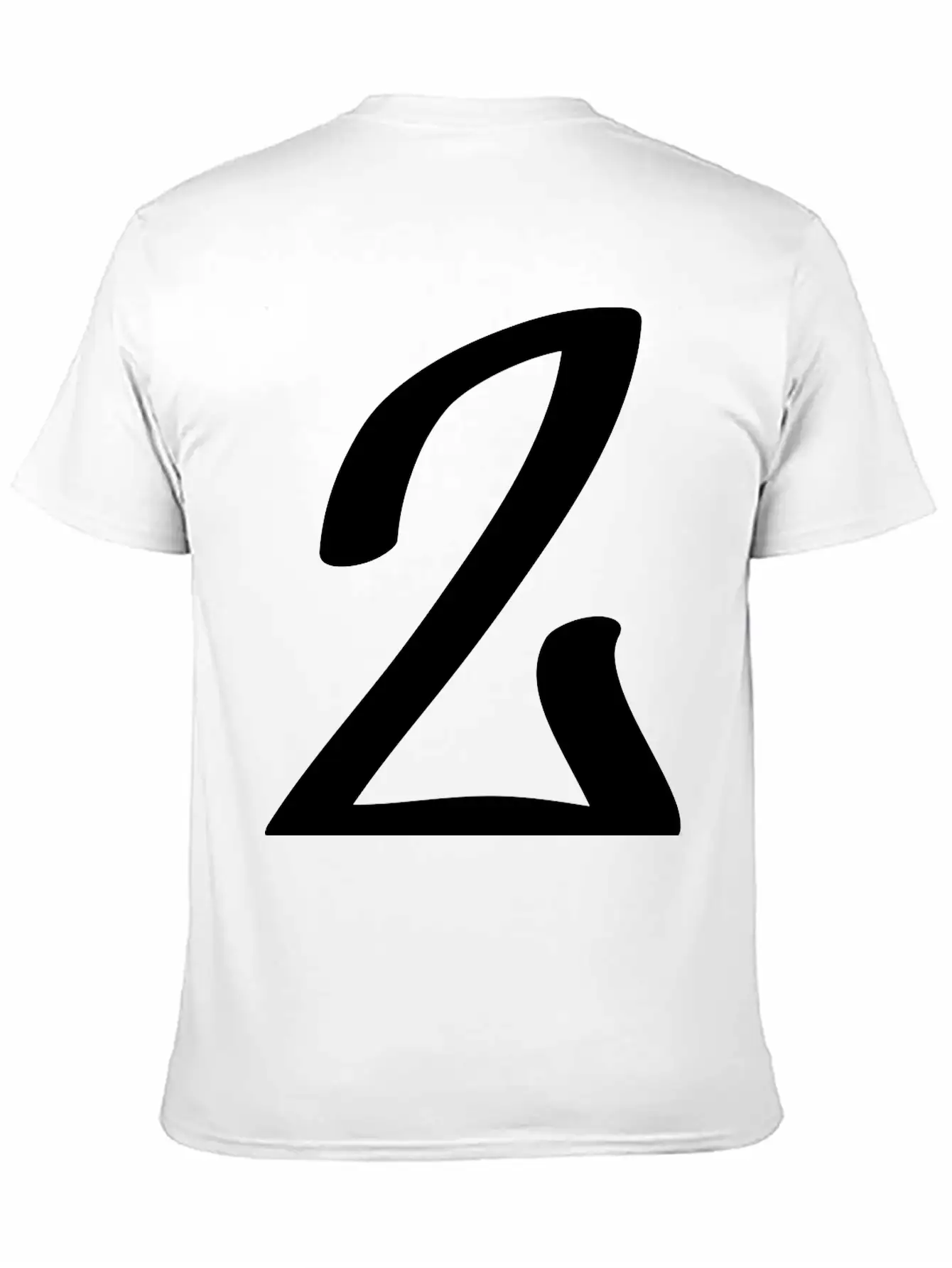 Number 2 Breathable Soft Cotton T-Shirt – Timeless Casual Look
