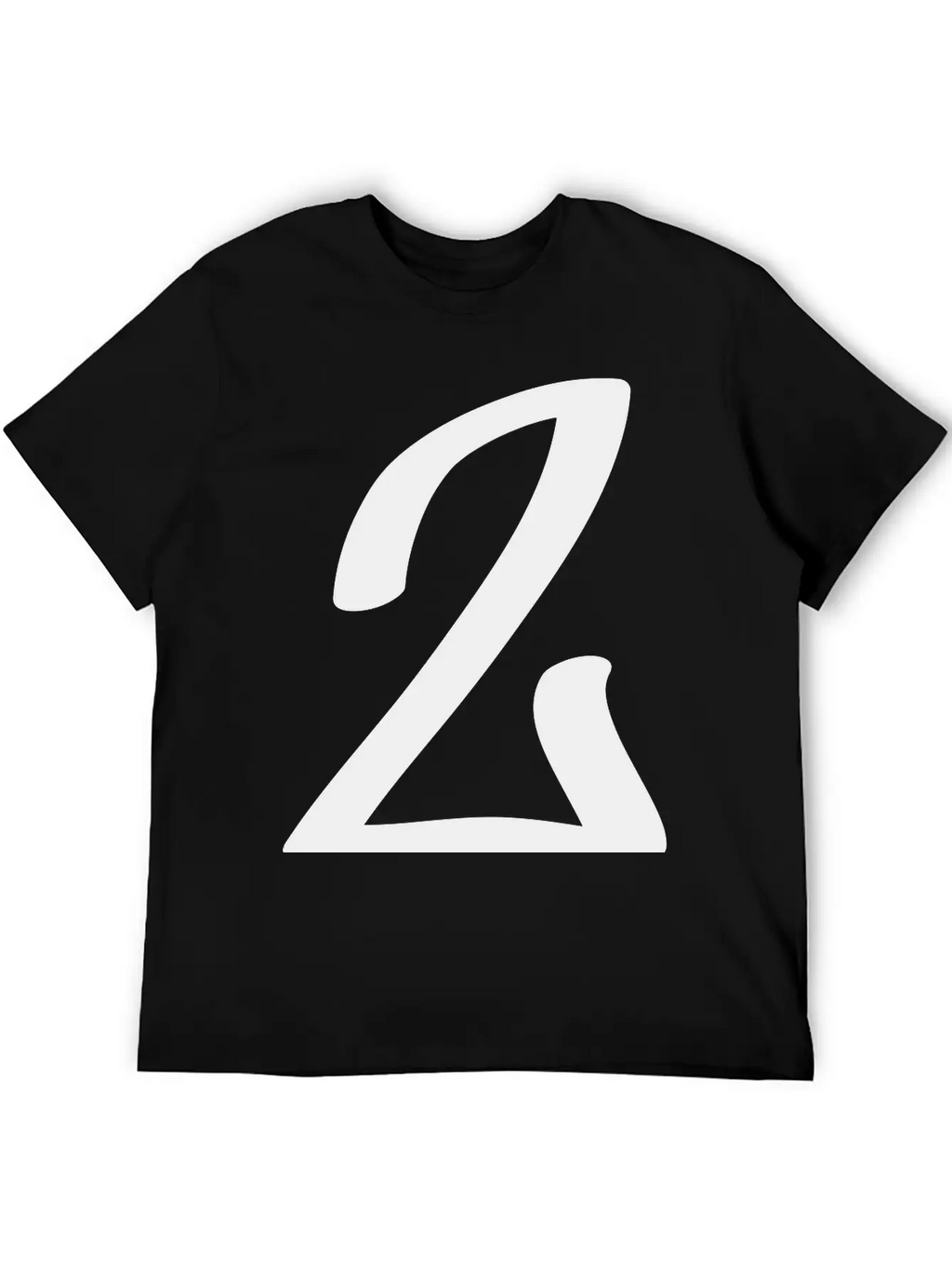 Number 2 Breathable Soft Cotton T-Shirt – Timeless Casual Look