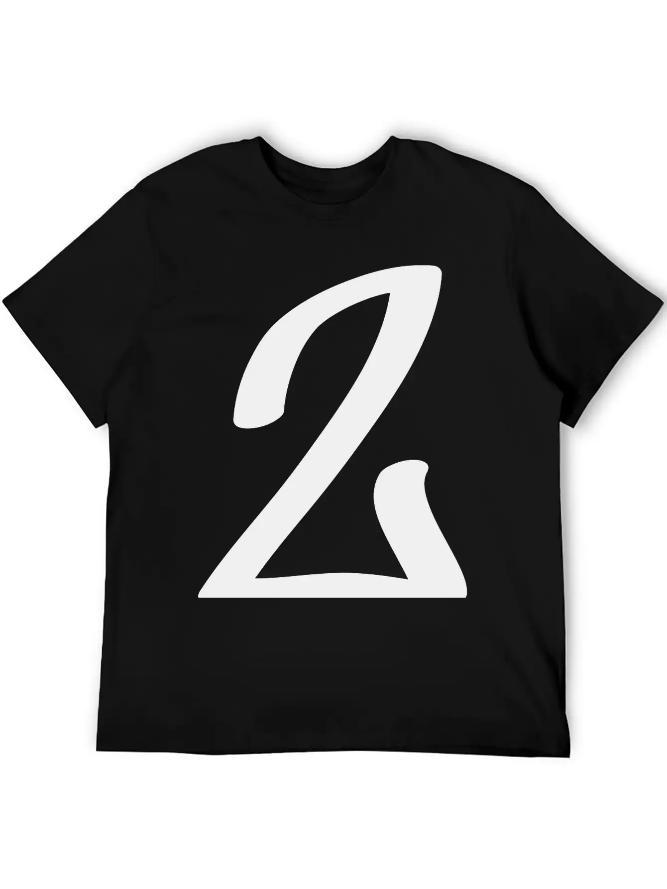 Number 2 Breathable Soft Cotton T-Shirt – Timeless Casual Look