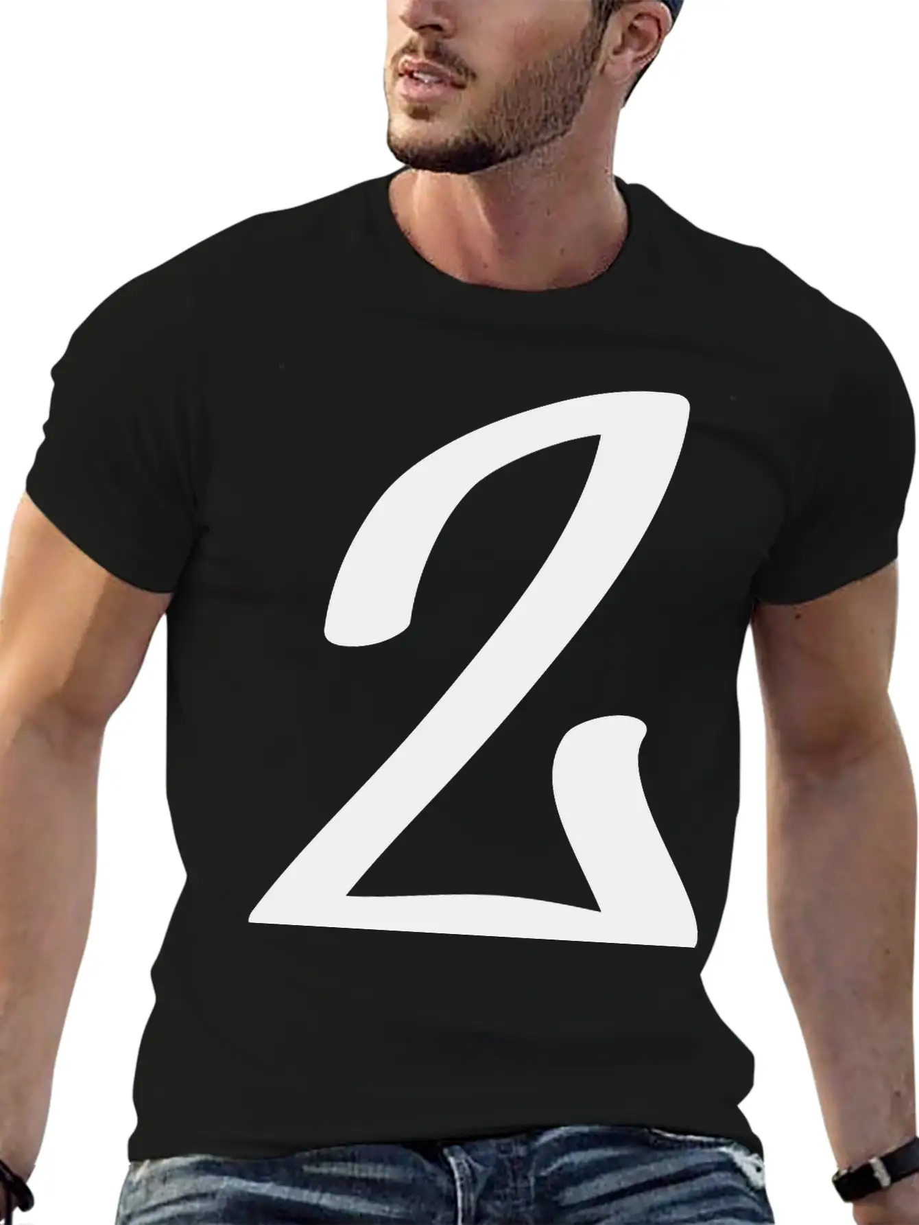 Number 2 Breathable Soft Cotton T-Shirt – Timeless Casual Look