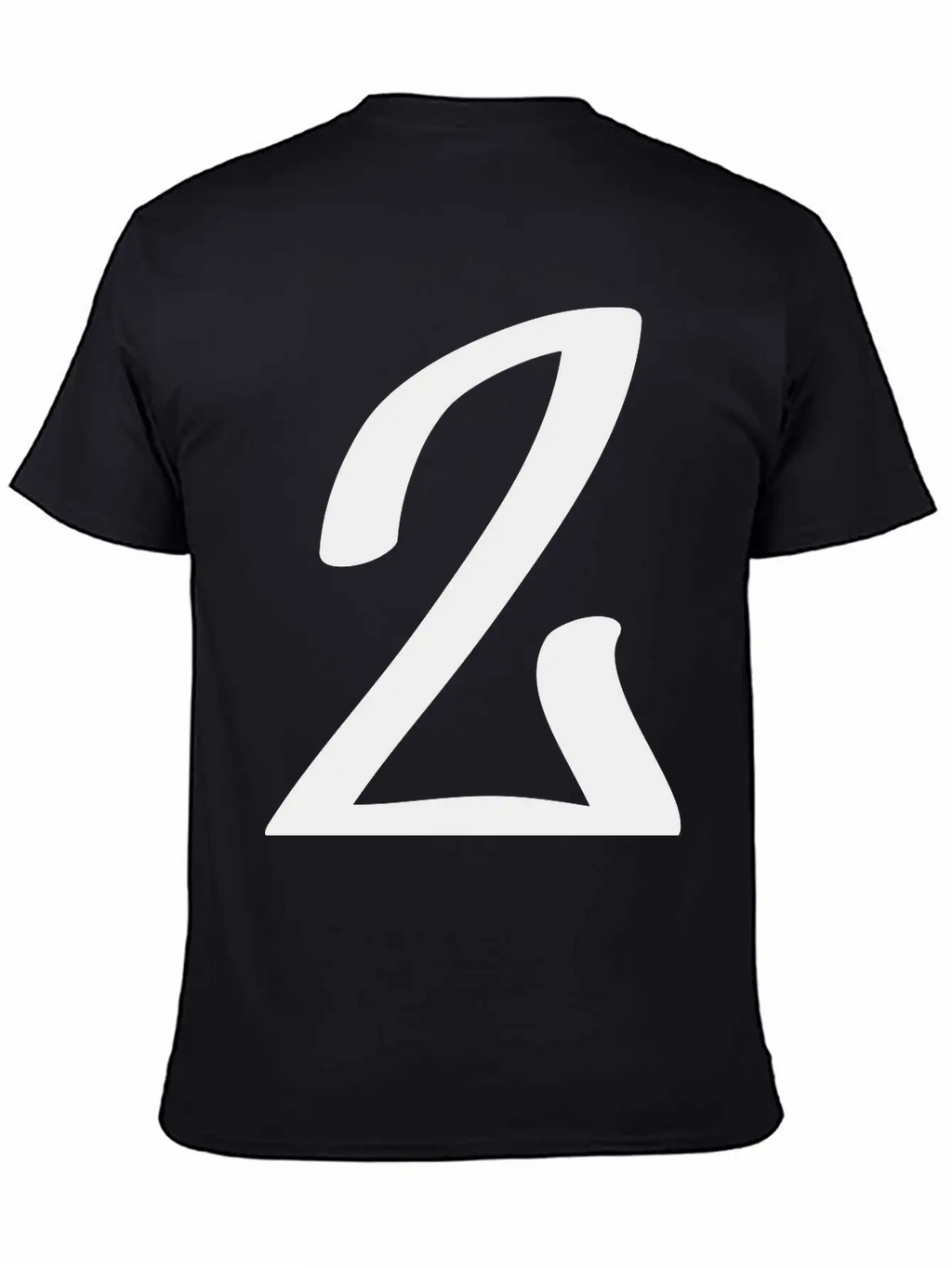 Number 2 Breathable Soft Cotton T-Shirt – Timeless Casual Look