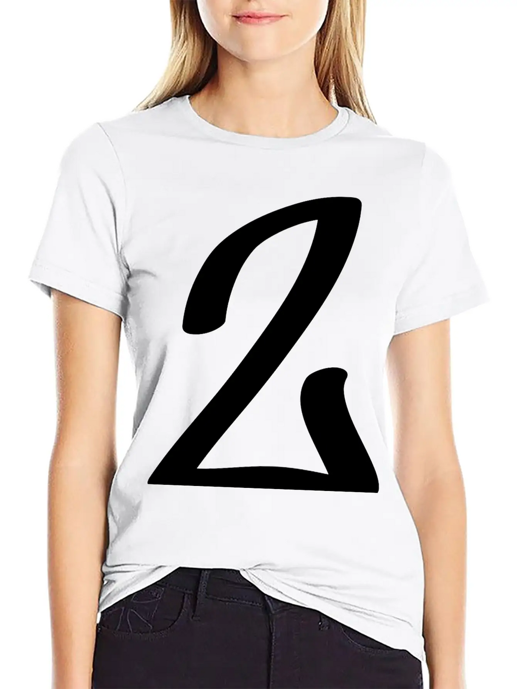 Number 2 Breathable Soft Cotton T-Shirt – Timeless Casual Look