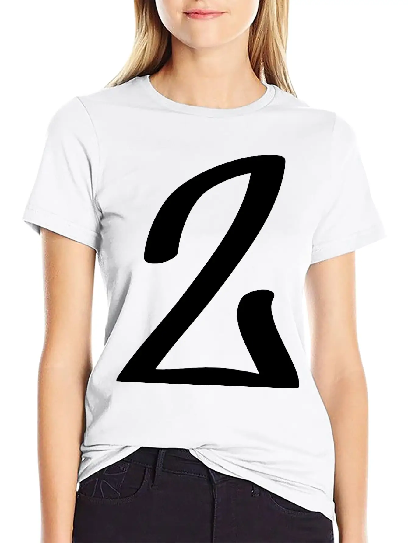 Number 2 Breathable Soft Cotton T-Shirt – Timeless Casual Look