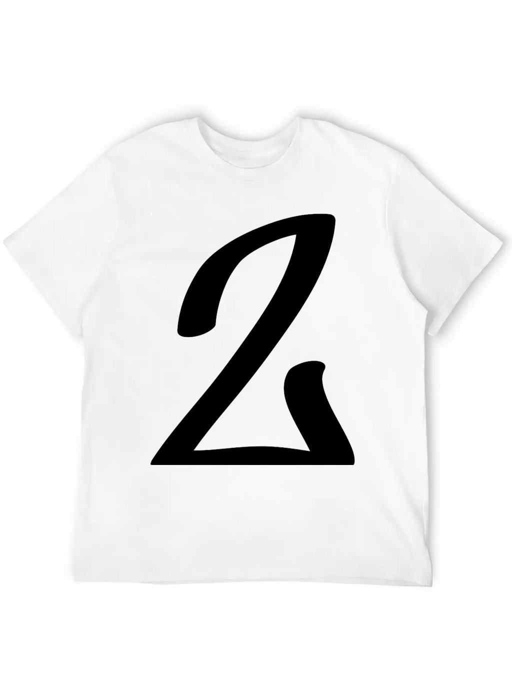 Number 2 Breathable Soft Cotton T-Shirt – Timeless Casual Look