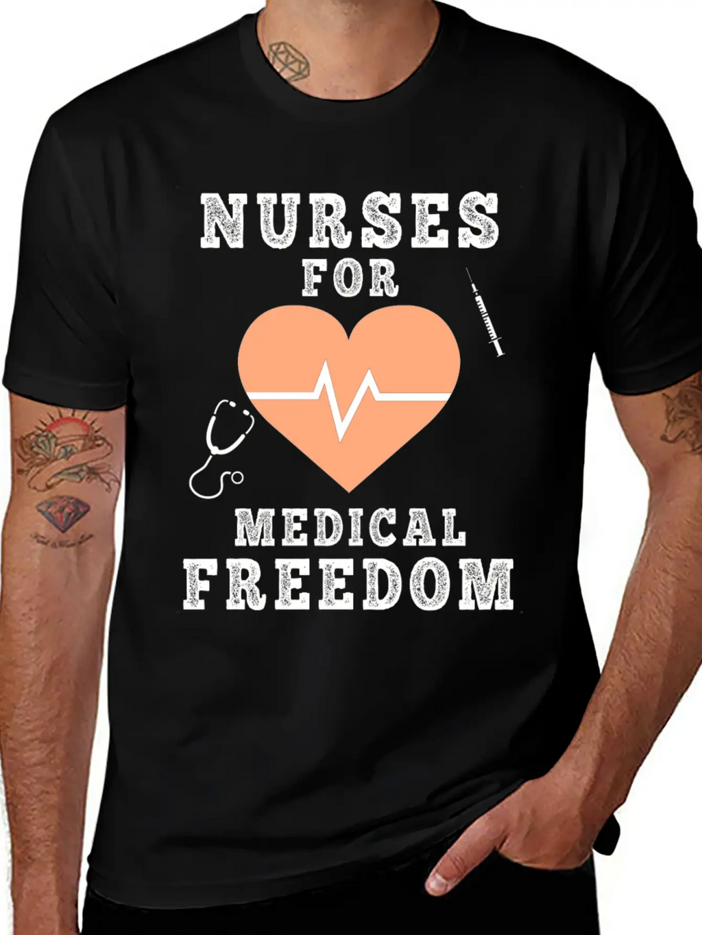 Nurse Nursing Cool Hospital Gift Medical Stylish Everyday T-Shirt – Unisex Basic Cotton Tee