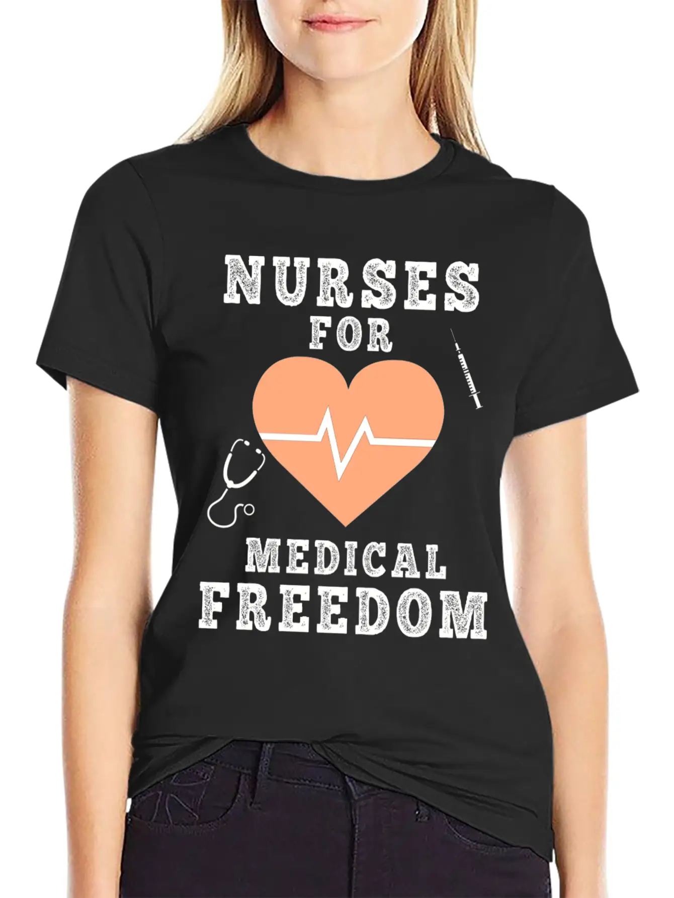Nurse Nursing Cool Hospital Gift Medical Stylish Everyday T-Shirt – Unisex Basic Cotton Tee