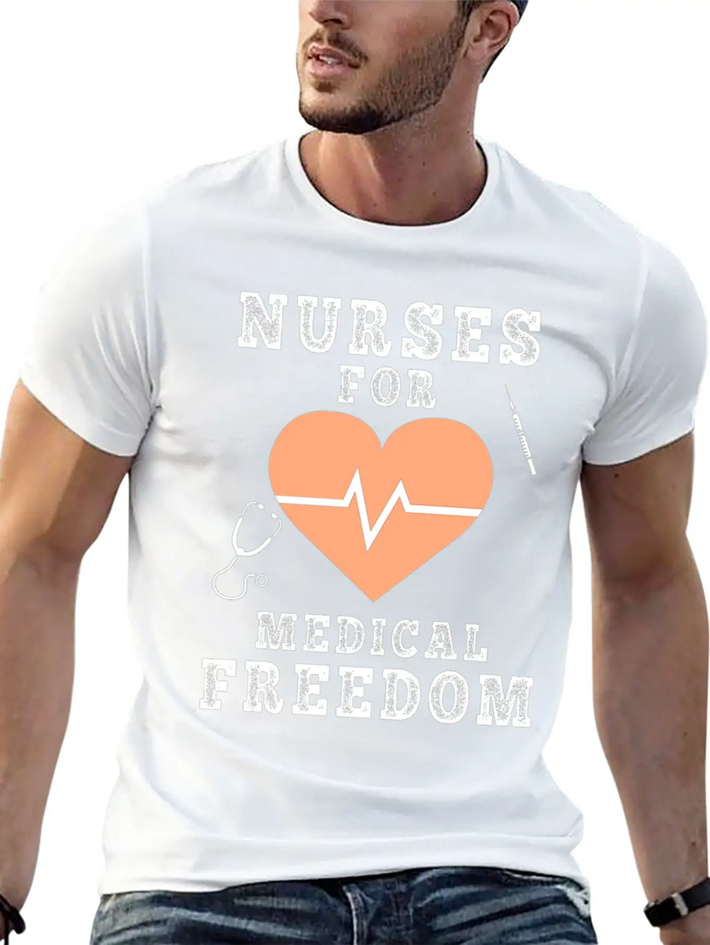 Nurse Nursing Cool Hospital Gift Medical Stylish Everyday T-Shirt – Unisex Basic Cotton Tee