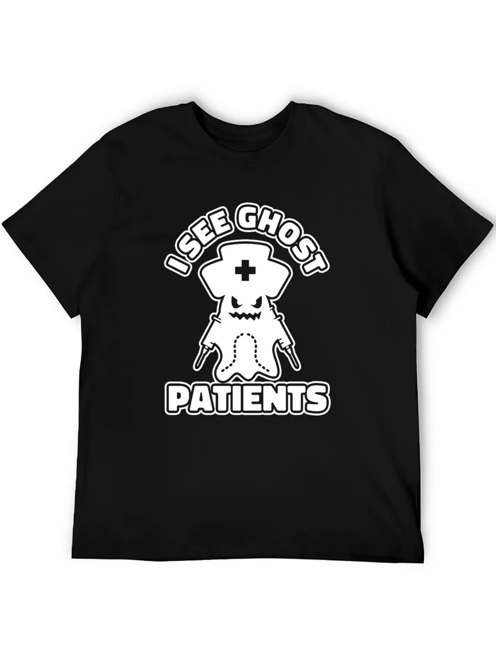 Nurse Nursing Ghost Classic Cotton Tee – Unisex Comfort For Any Season