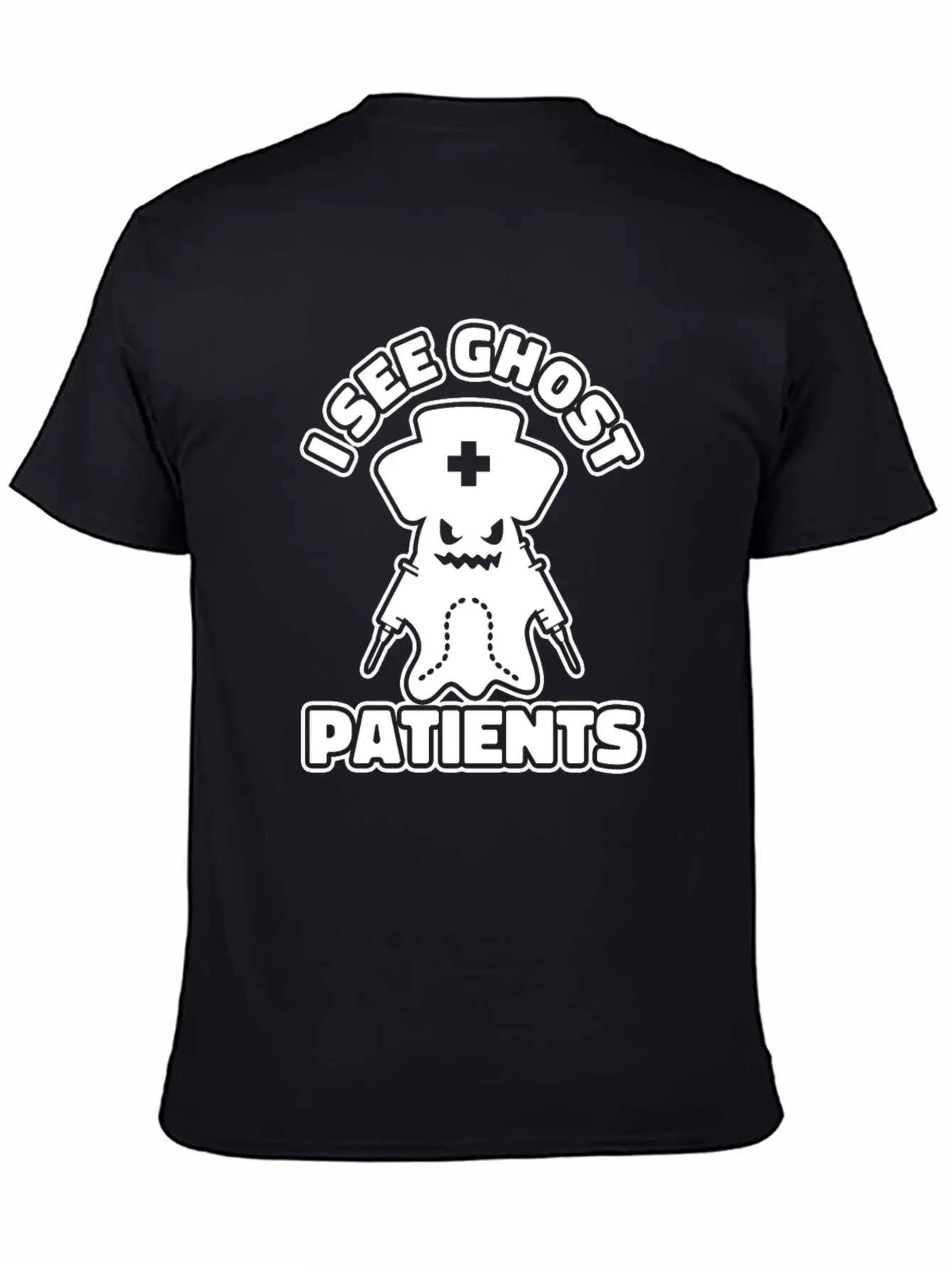 Nurse Nursing Ghost Classic Cotton Tee – Unisex Comfort For Any Season