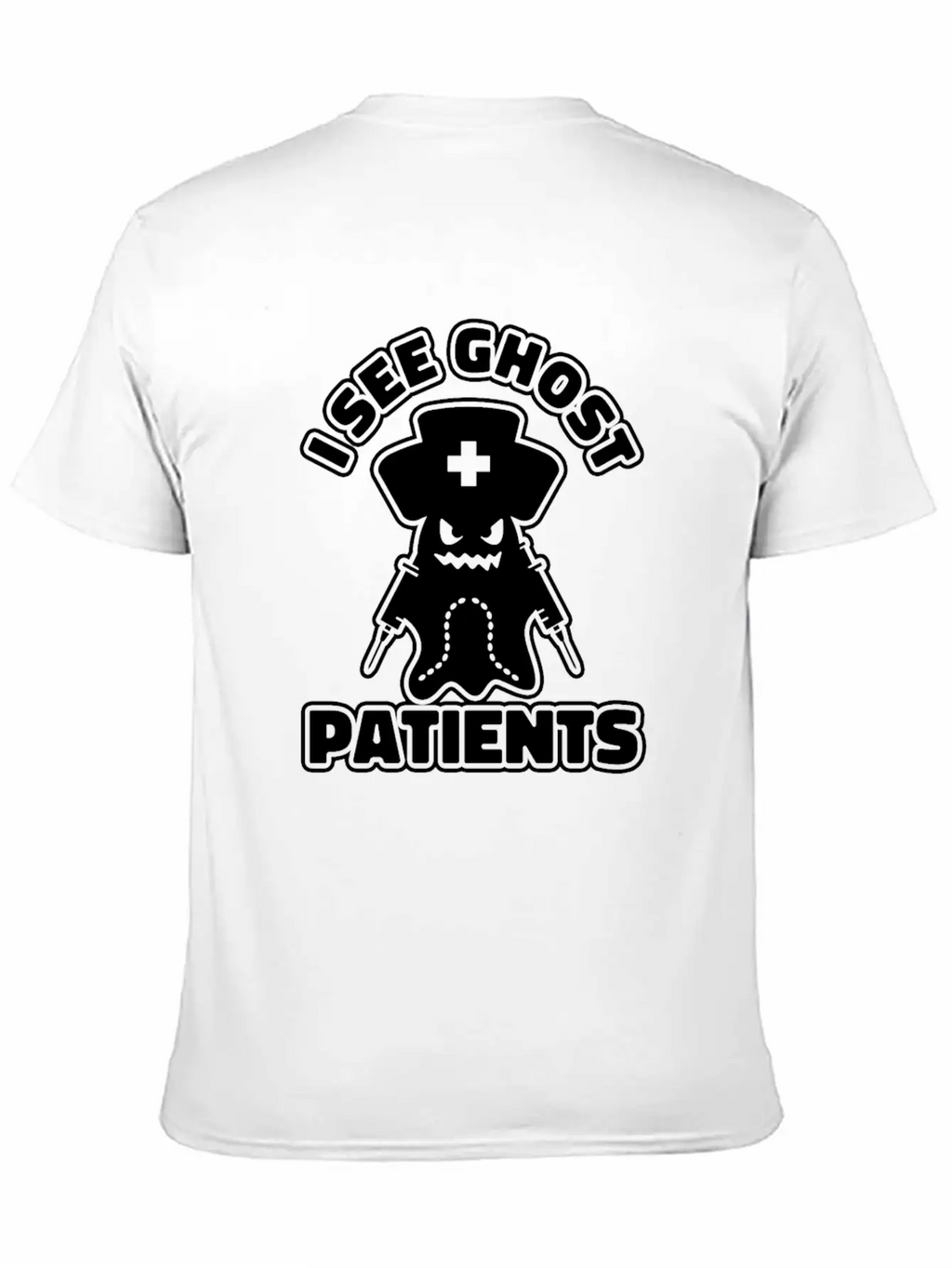Nurse Nursing Ghost Classic Cotton Tee – Unisex Comfort For Any Season
