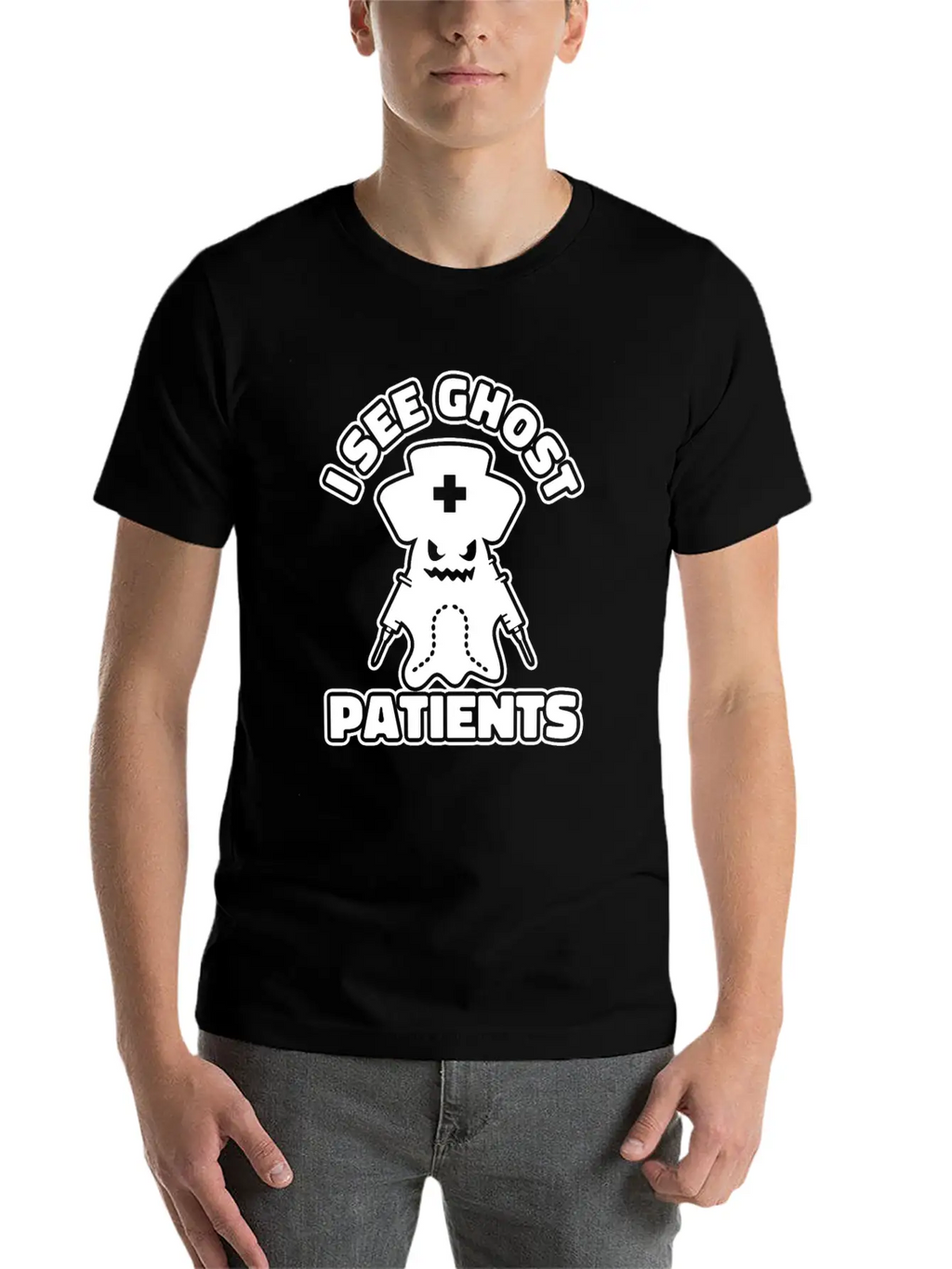 Nurse Nursing Ghost Classic Cotton Tee – Unisex Comfort For Any Season
