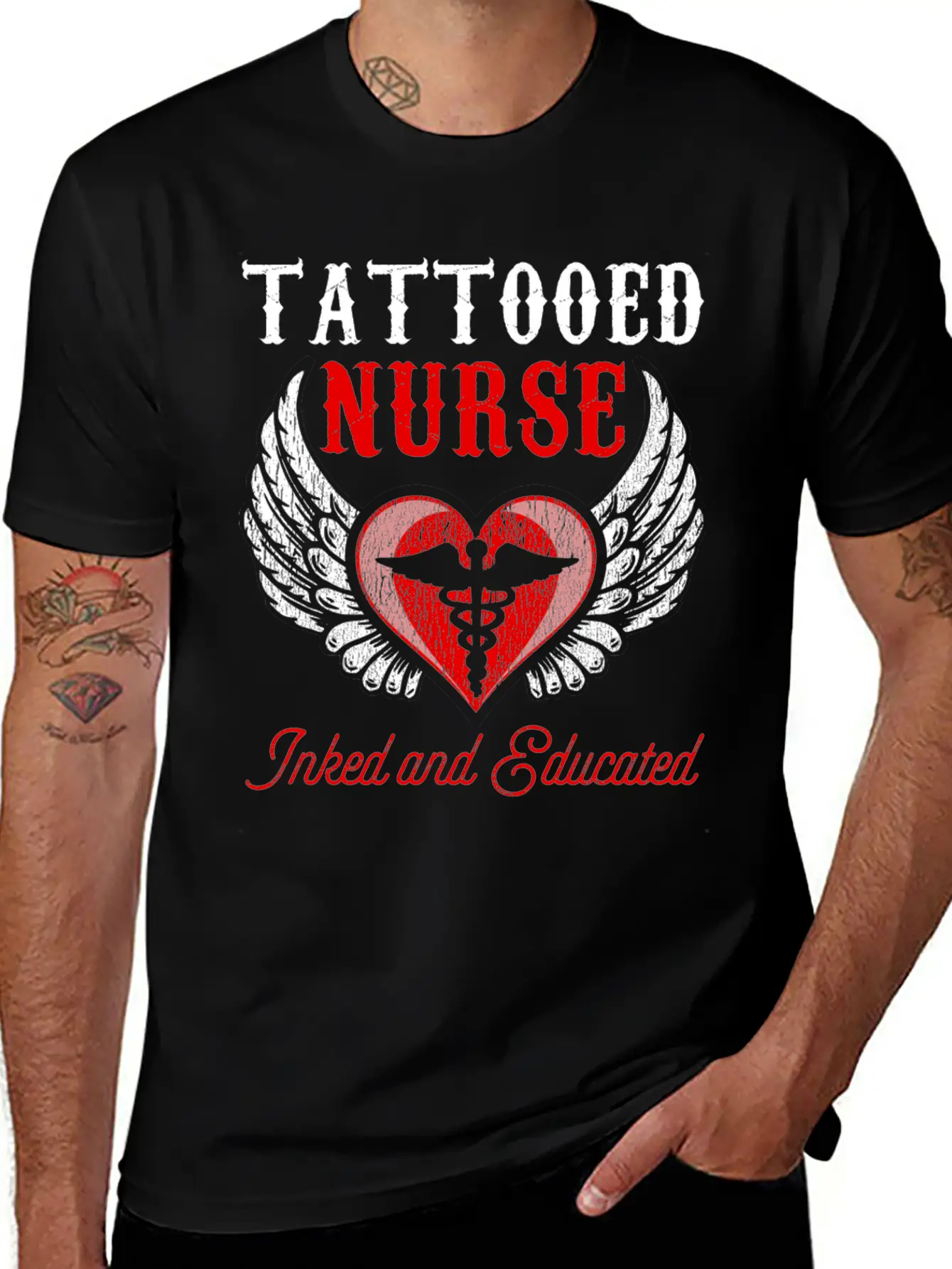Nurse Nursing Medical Nurse Lover Hospital Gift Relaxed Everyday Tee – Lightweight And Durable Cotton