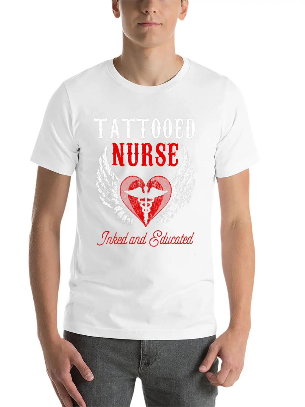 Nurse Nursing Medical Nurse Lover Hospital Gift Relaxed Everyday Tee – Lightweight And Durable Cotton