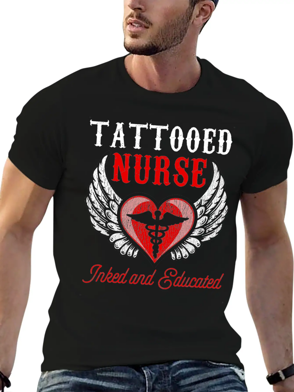 Nurse Nursing Medical Nurse Lover Hospital Gift Relaxed Everyday Tee – Lightweight And Durable Cotton
