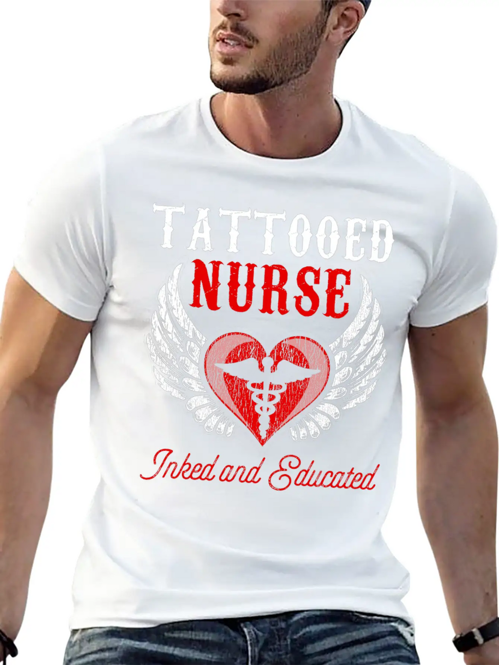 Nurse Nursing Medical Nurse Lover Hospital Gift Relaxed Everyday Tee – Lightweight And Durable Cotton