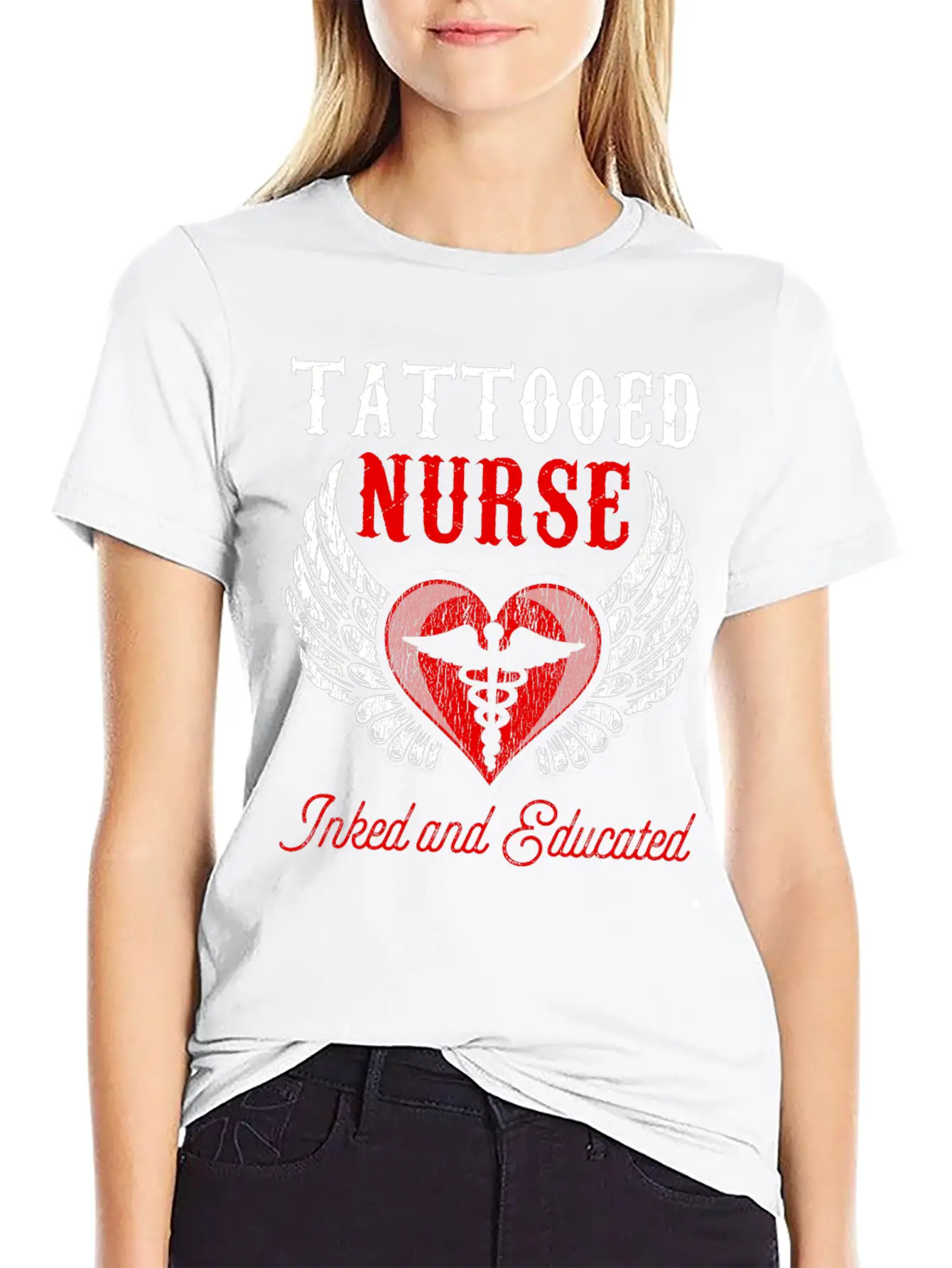 Nurse Nursing Medical Nurse Lover Hospital Gift Relaxed Everyday Tee – Lightweight And Durable Cotton