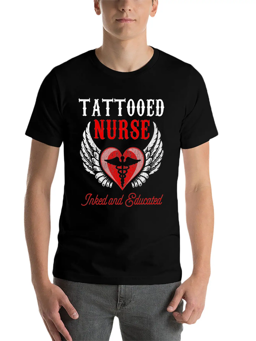 Nurse Nursing Medical Nurse Lover Hospital Gift Relaxed Everyday Tee – Lightweight And Durable Cotton