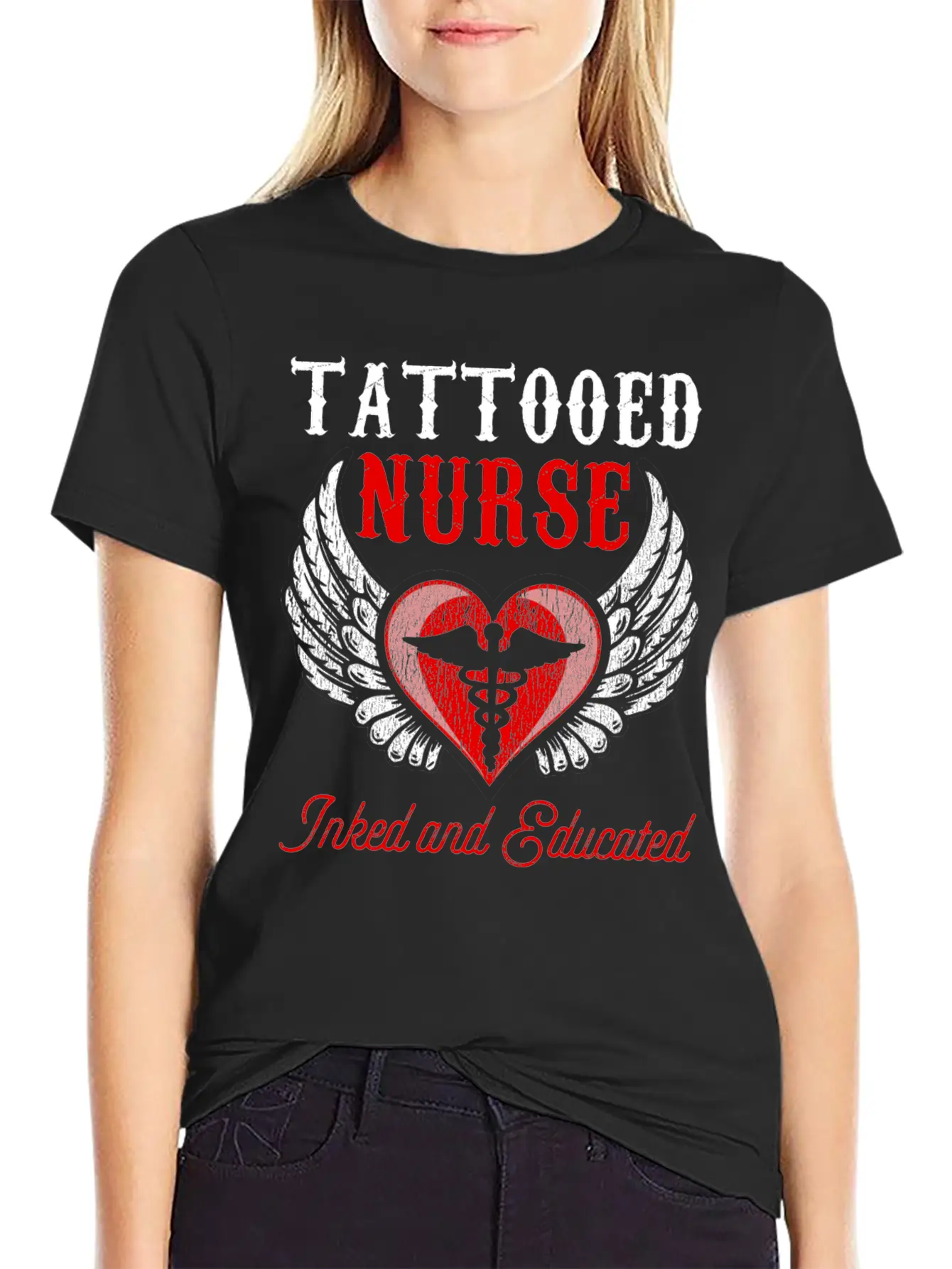 Nurse Nursing Medical Nurse Lover Hospital Gift Relaxed Everyday Tee – Lightweight And Durable Cotton