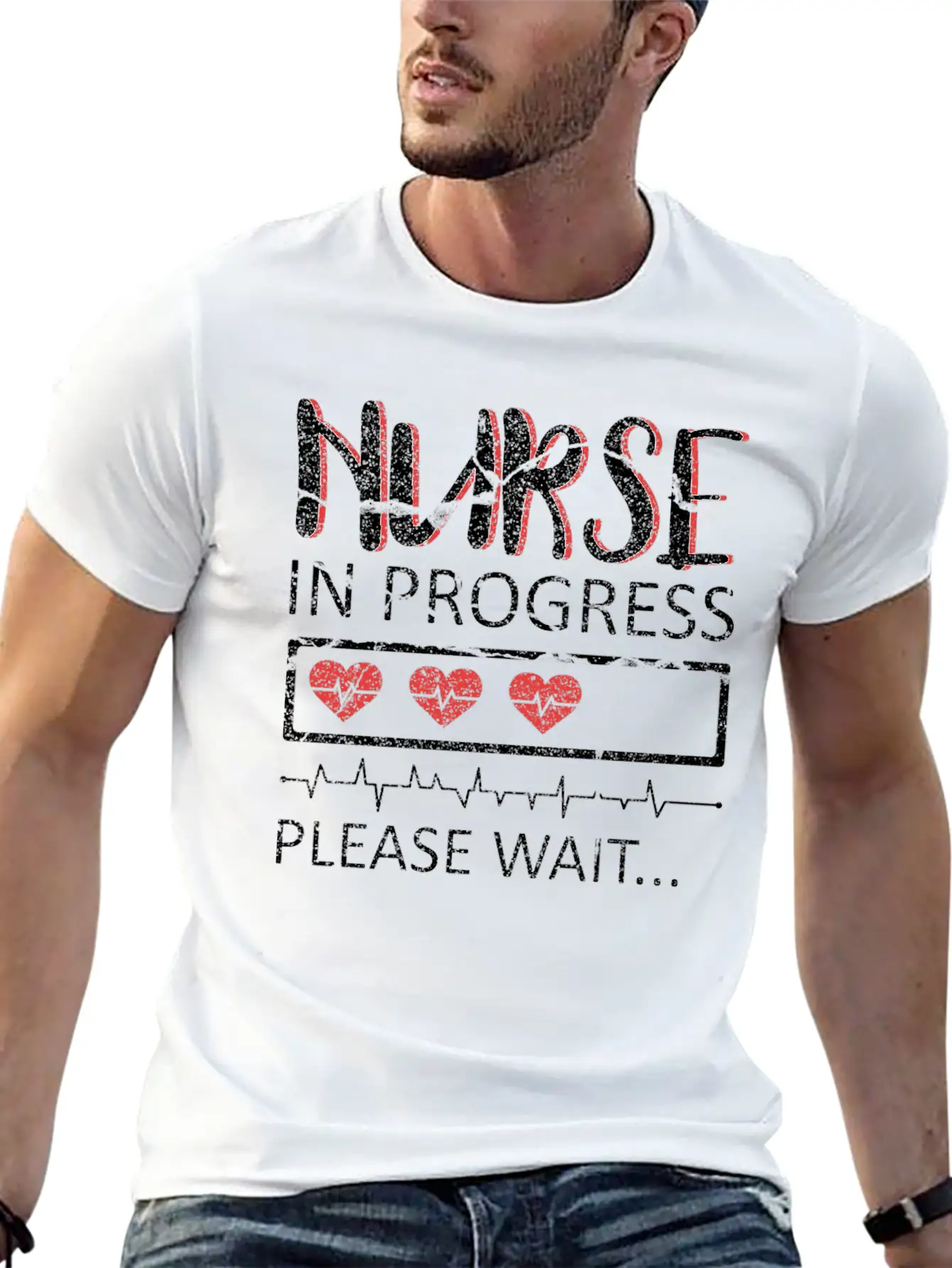 Nurse Nursing Medicine Nurses Medical Health Care Relaxed Everyday Tee – Lightweight And Durable Cotton