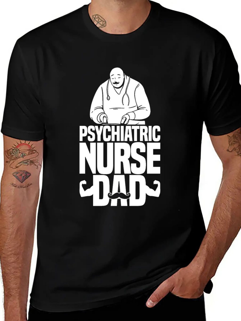 Nurse Nursing Psych Nurse Unisex Casual T-Shirt – Clean Design For Daily Comfort