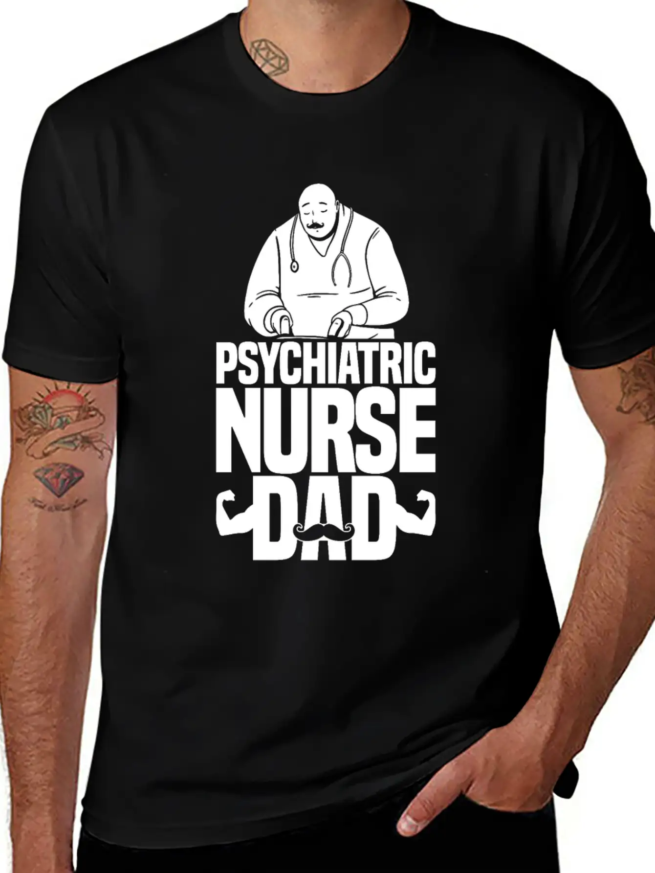 Nurse Nursing Psych Nurse Unisex Casual T-Shirt – Clean Design For Daily Comfort