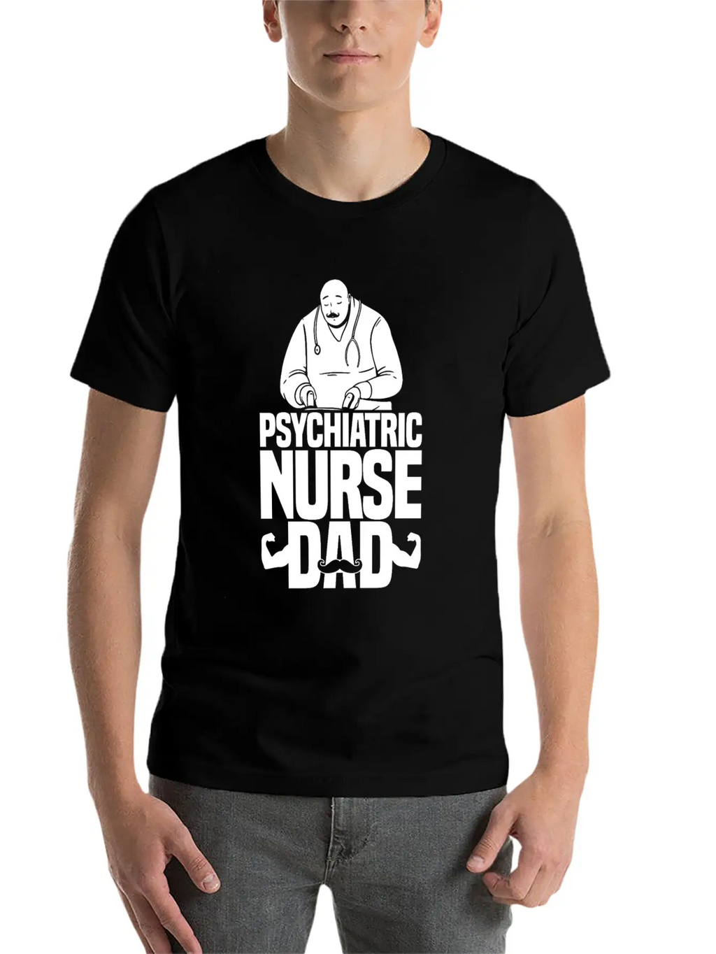 Nurse Nursing Psych Nurse Unisex Casual T-Shirt – Clean Design For Daily Comfort
