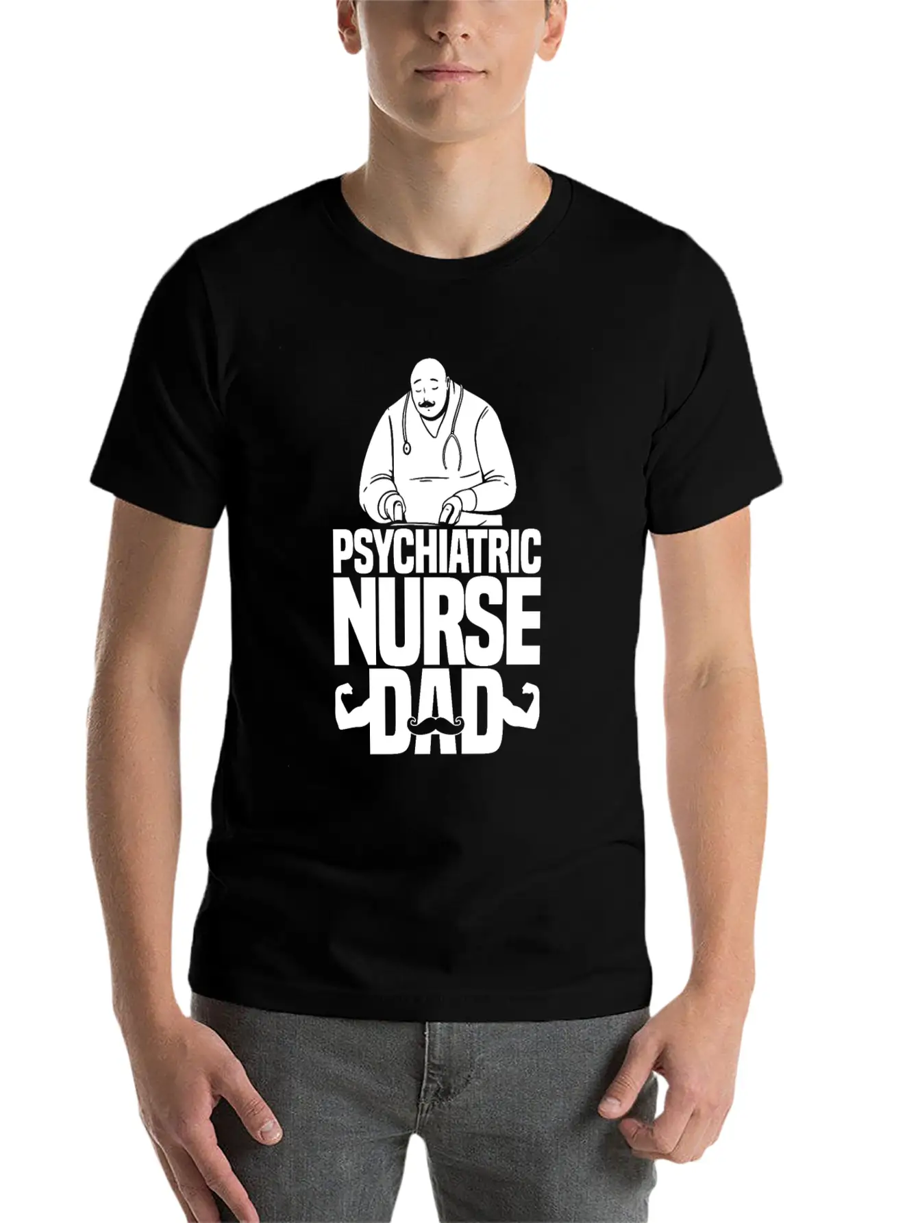 Nurse Nursing Psych Nurse Unisex Casual T-Shirt – Clean Design For Daily Comfort
