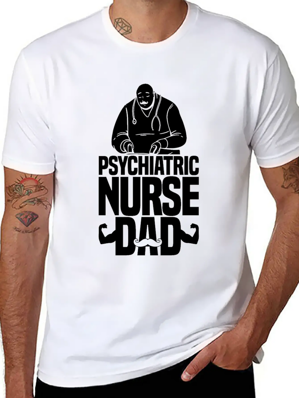 Nurse Nursing Psych Nurse Unisex Casual T-Shirt – Clean Design For Daily Comfort