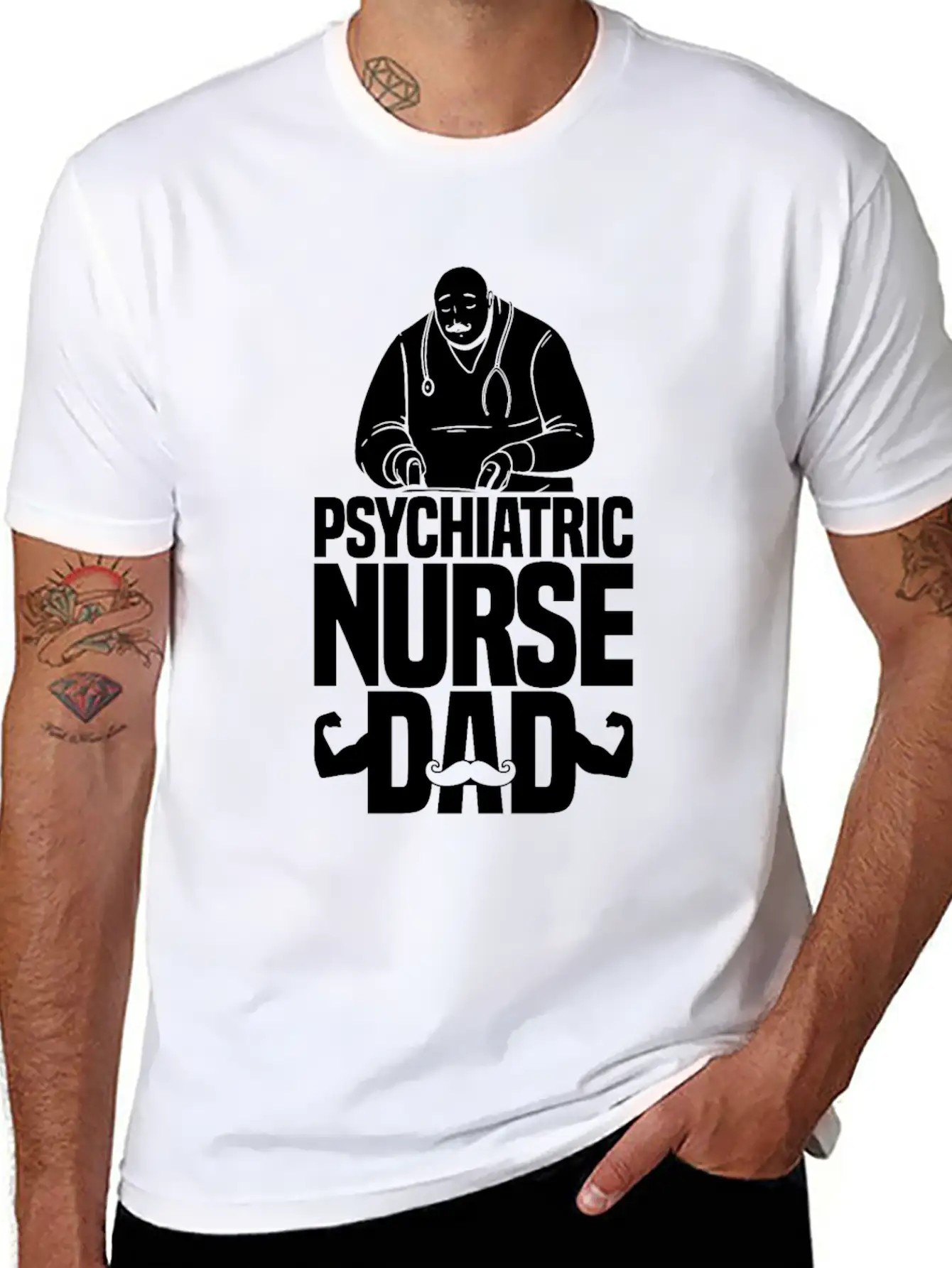 Nurse Nursing Psych Nurse Unisex Casual T-Shirt – Clean Design For Daily Comfort