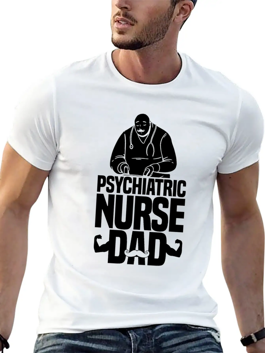 Nurse Nursing Psych Nurse Unisex Casual T-Shirt – Clean Design For Daily Comfort