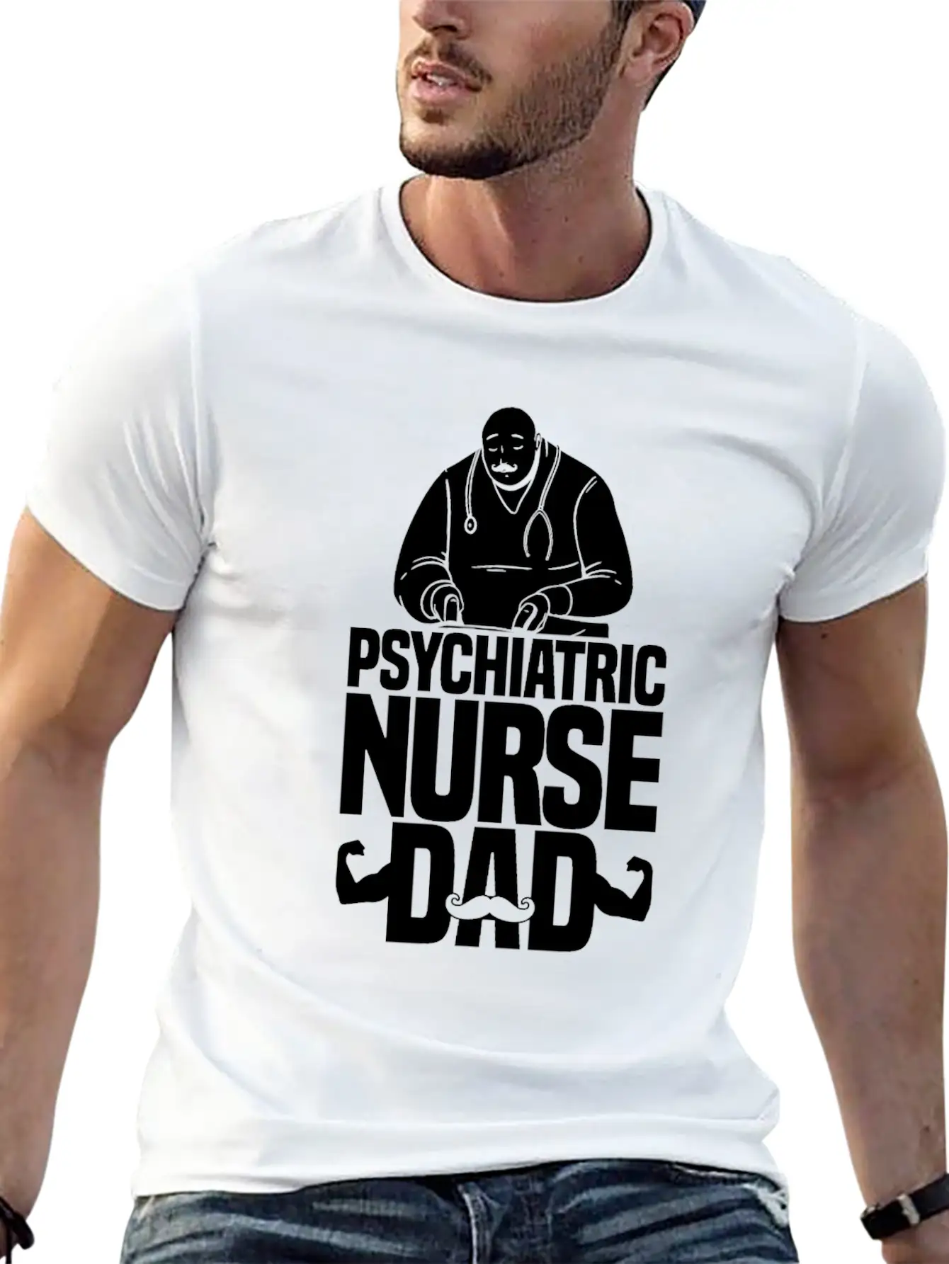 Nurse Nursing Psych Nurse Unisex Casual T-Shirt – Clean Design For Daily Comfort