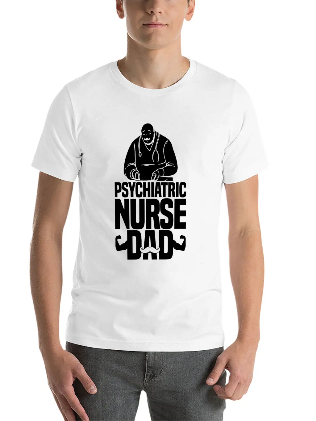 Nurse Nursing Psych Nurse Unisex Casual T-Shirt – Clean Design For Daily Comfort