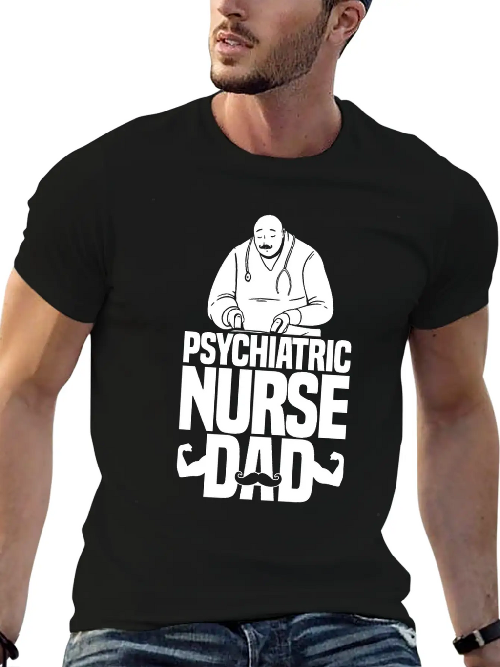 Nurse Nursing Psych Nurse Unisex Casual T-Shirt – Clean Design For Daily Comfort